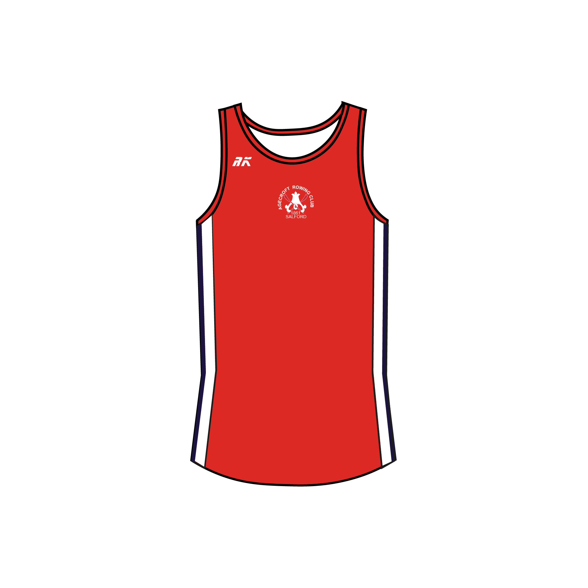 Agecroft Rowing Club Gym Vest