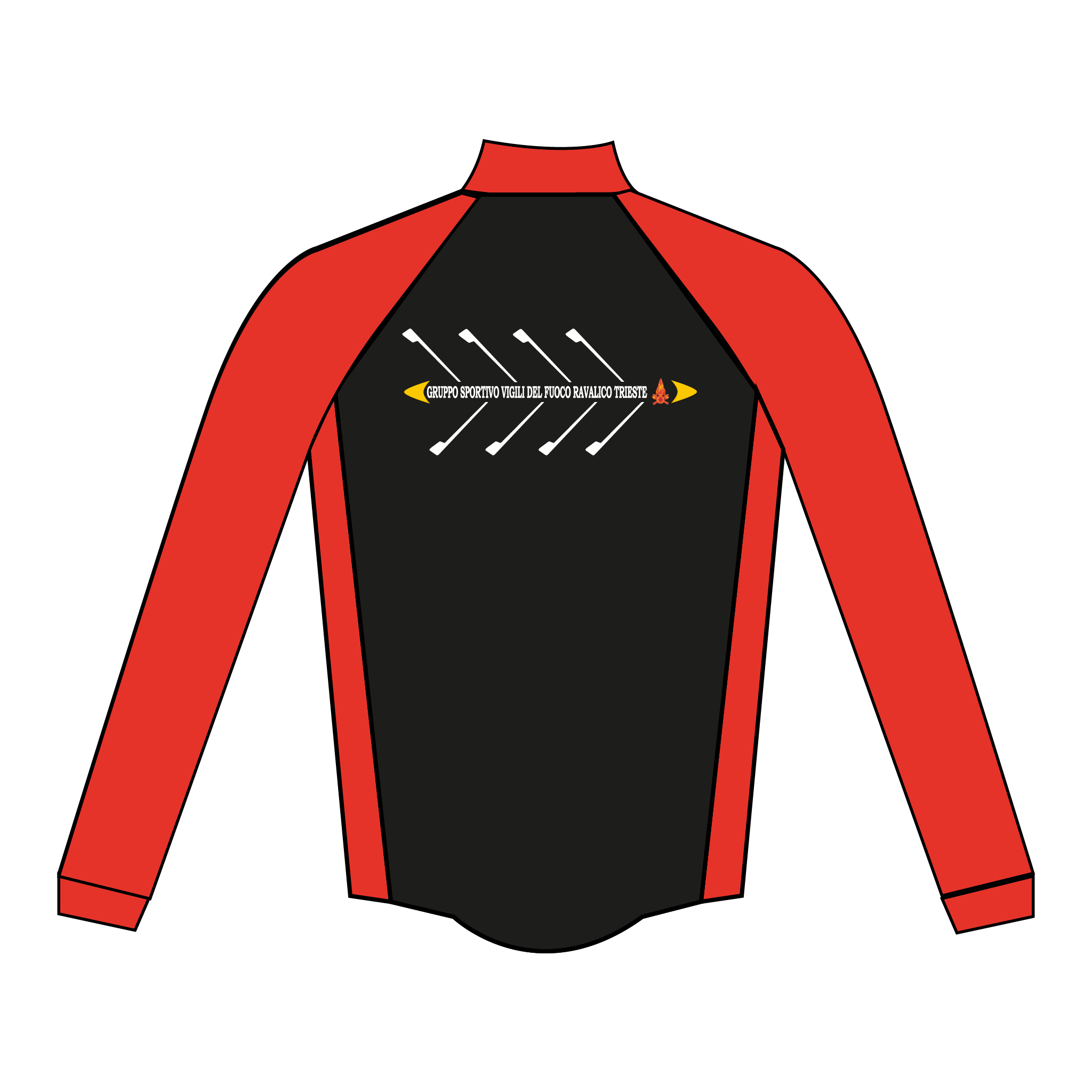 Trieste Firefighter's Rowing Club Splash Jacket