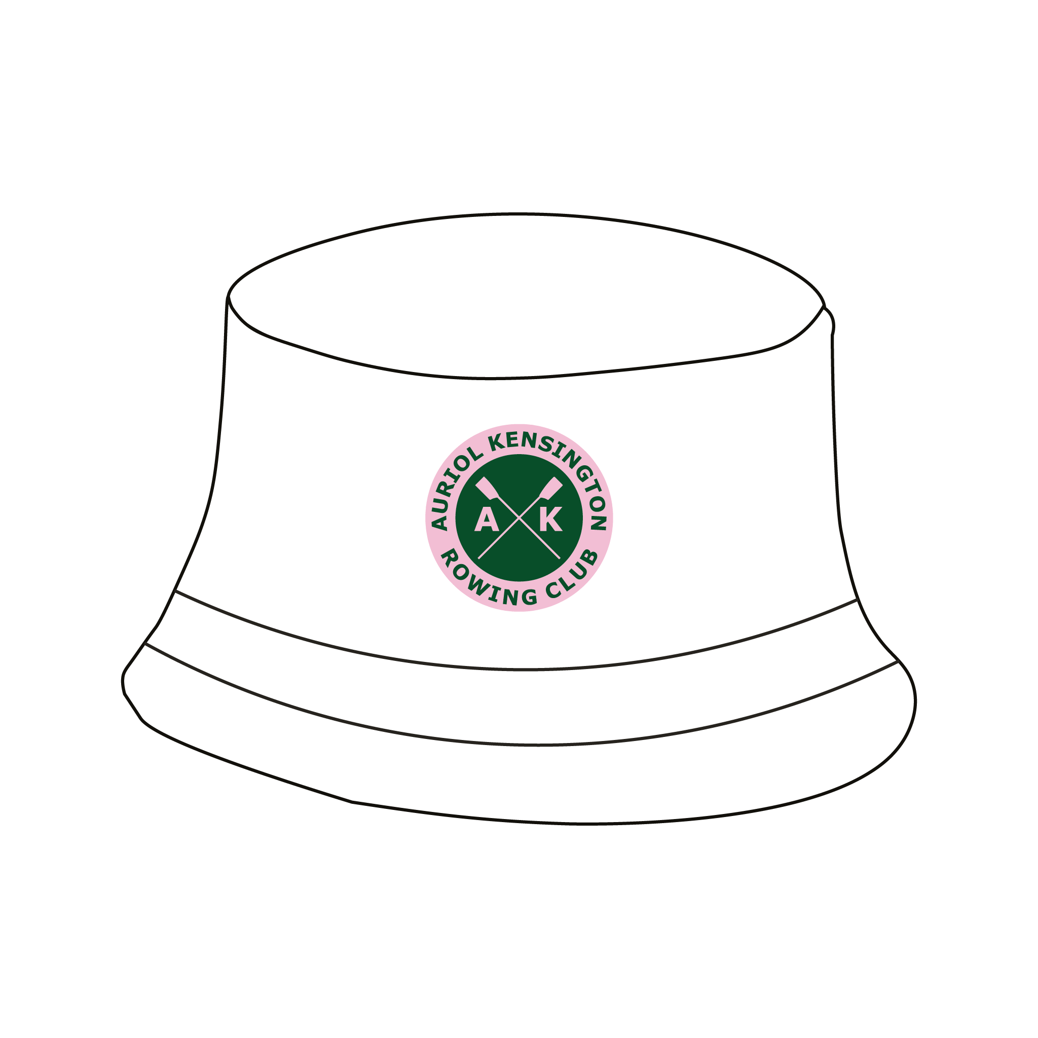 Auriol Kensington Rowing Club Reversible Bucket Hat
