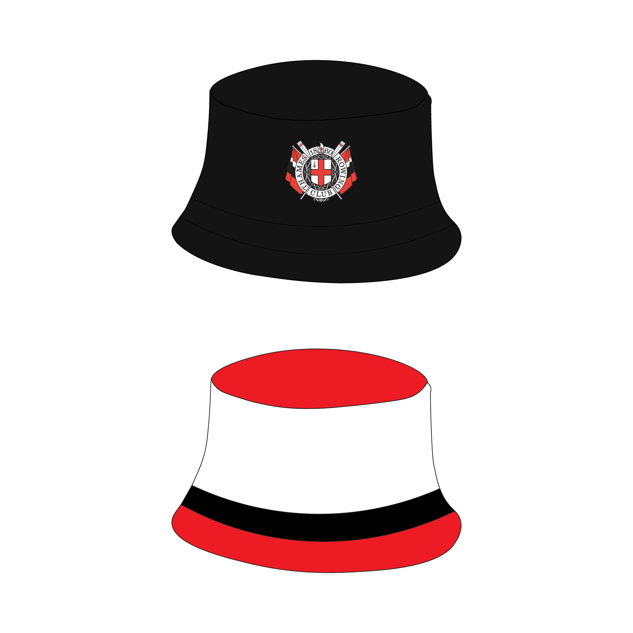 Thames Rowing Club Reversible Bucket Hat