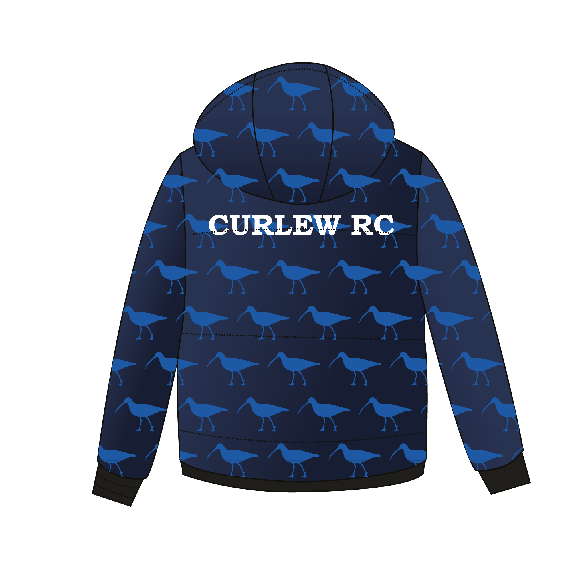 Curlew Rowing Club Puffa Jacket