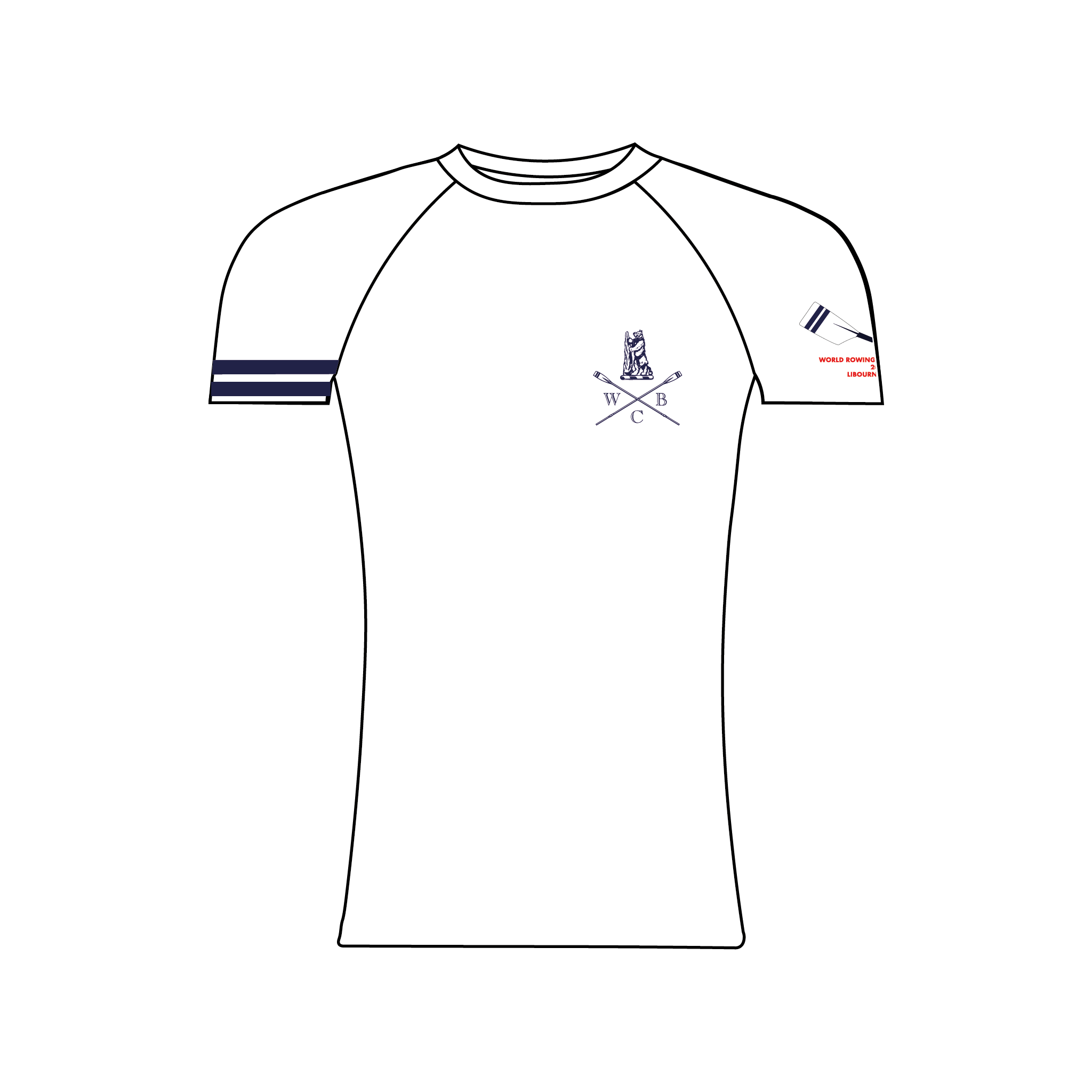 Warwick Boat Club Short Sleeve Base Layer