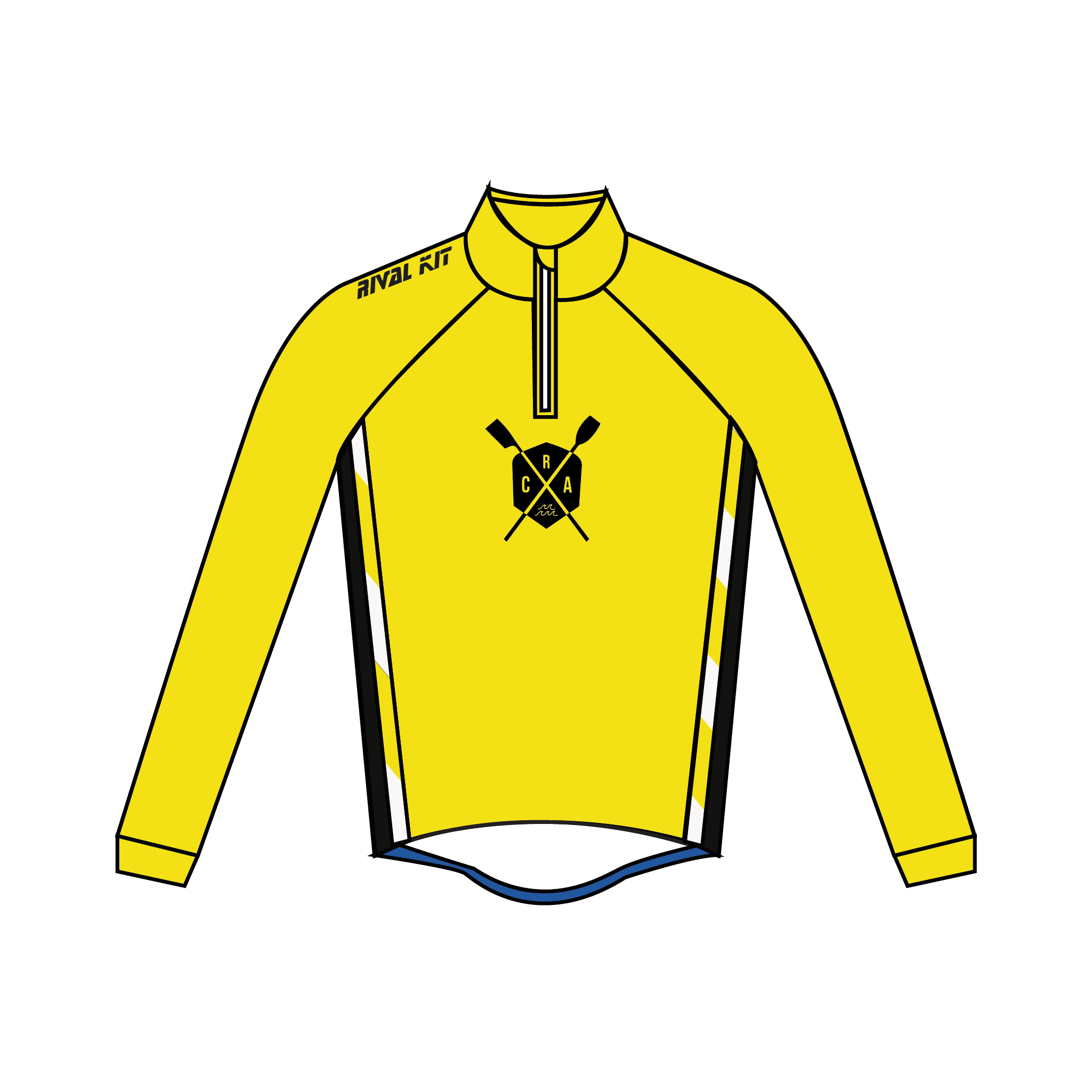 Coastal Rowing Academy Thermal Splash Jacket - 1