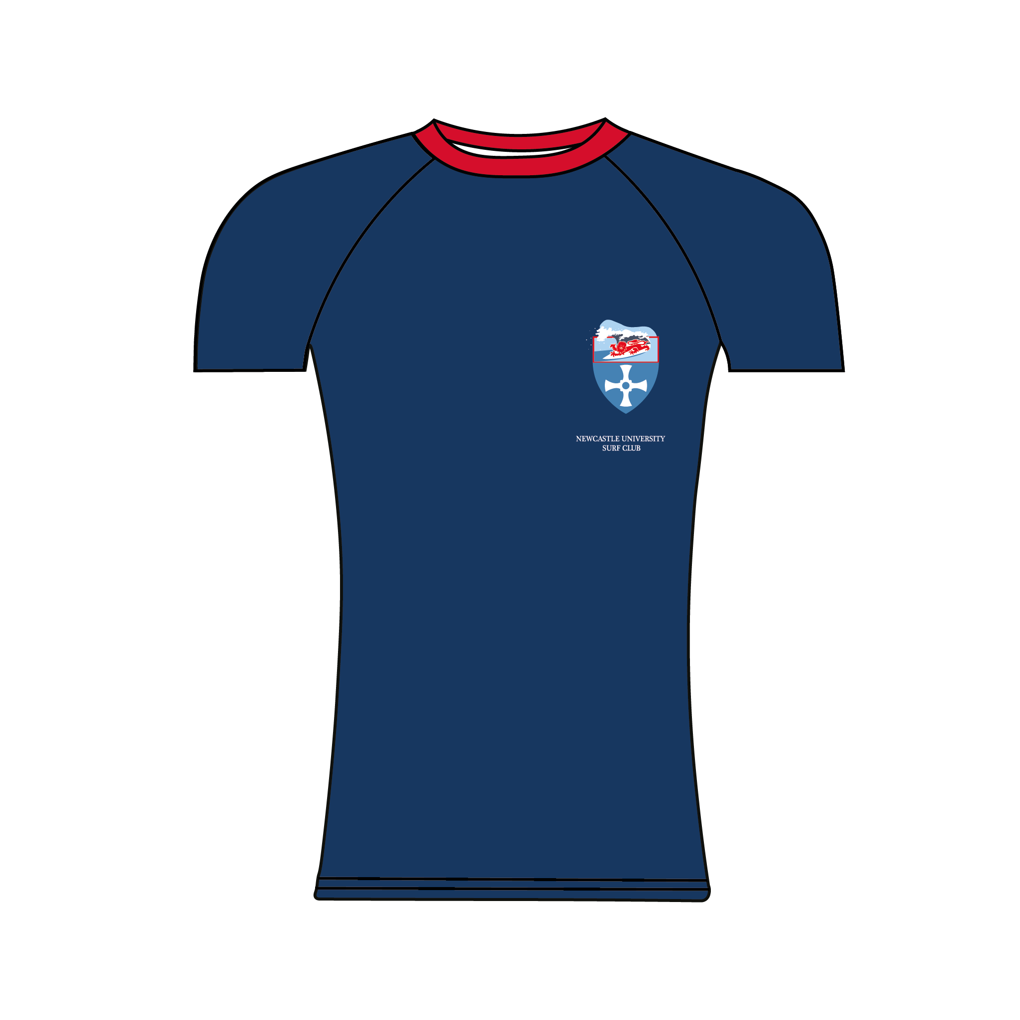 Newcastle Surf Club Rash Vest