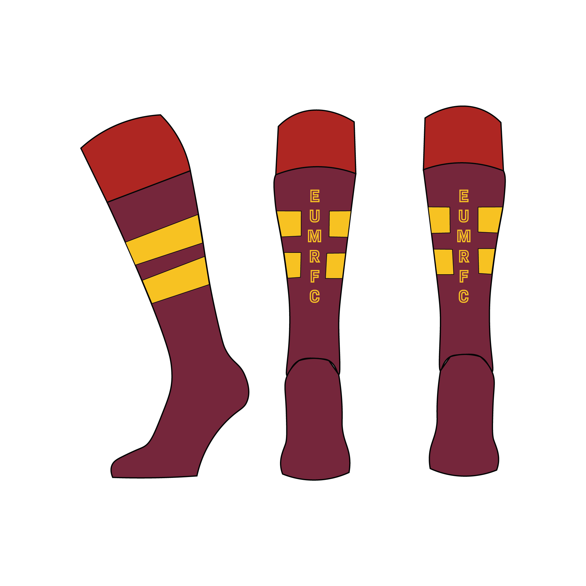 Edinburgh University Medic RFC Socks