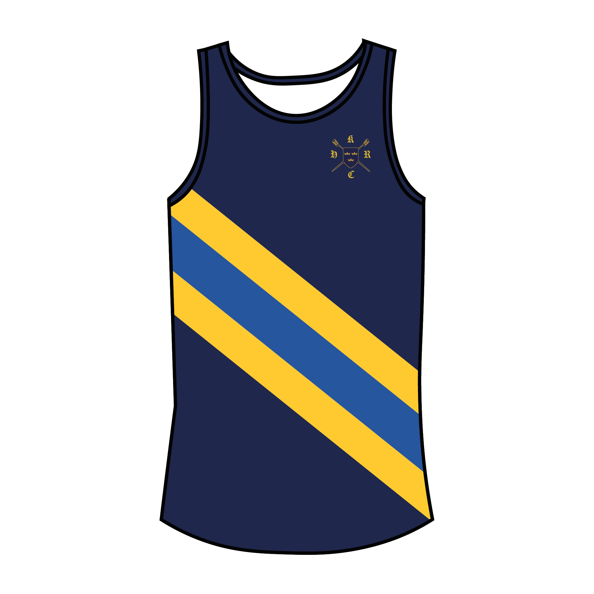 Hull Kingston Rowing Club Gym Vest