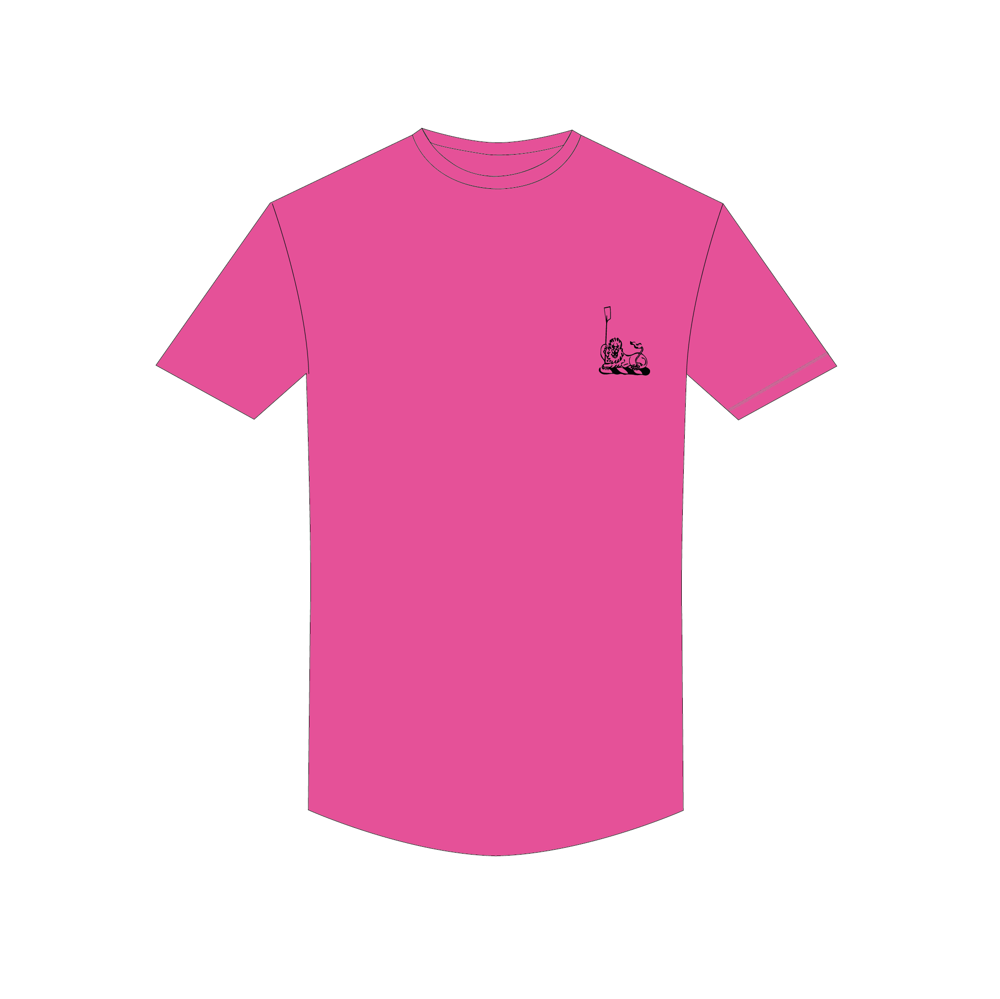 Churchill College Boat Club Casual T-Shirt