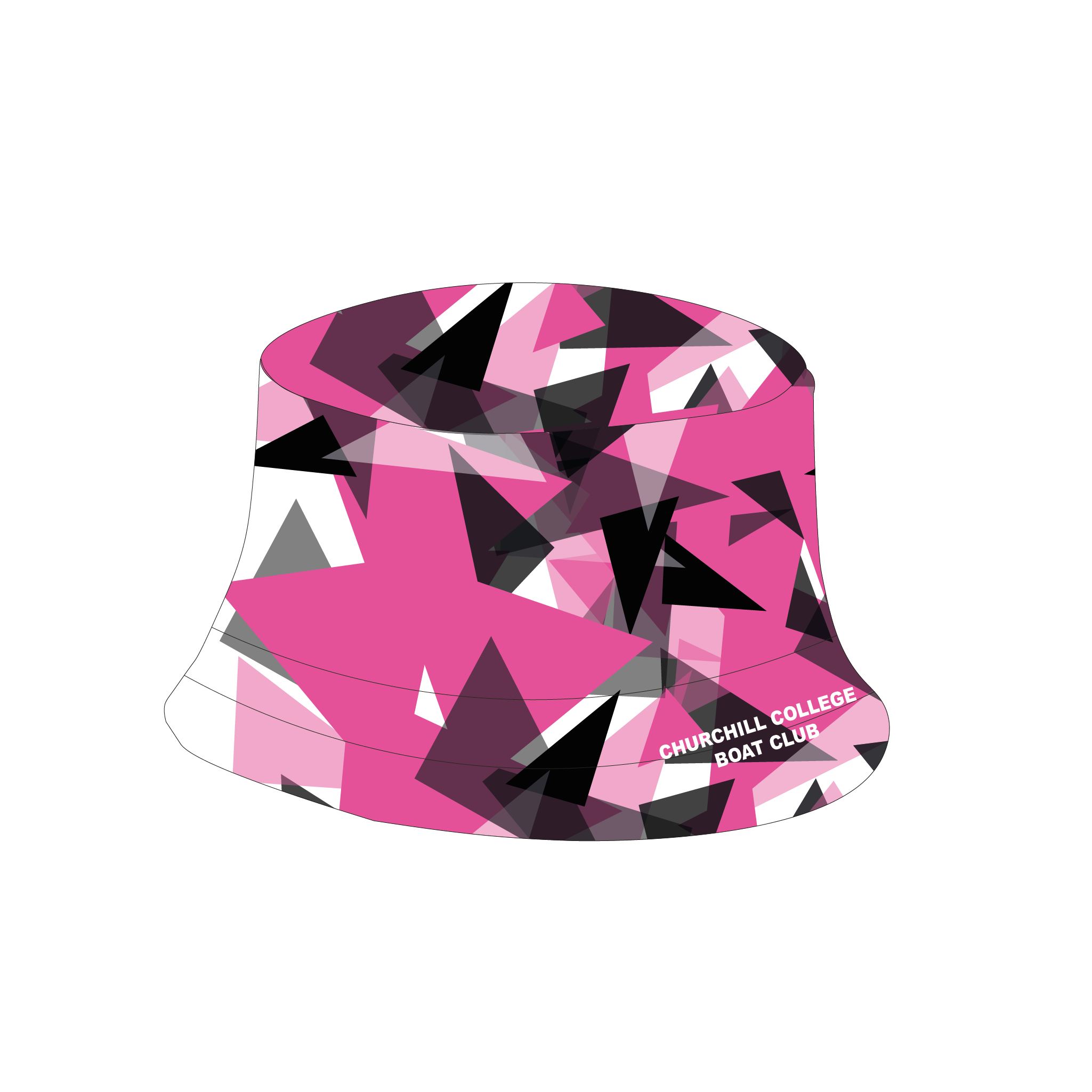 Churchill College Boat Club Reversible Bucket Hat