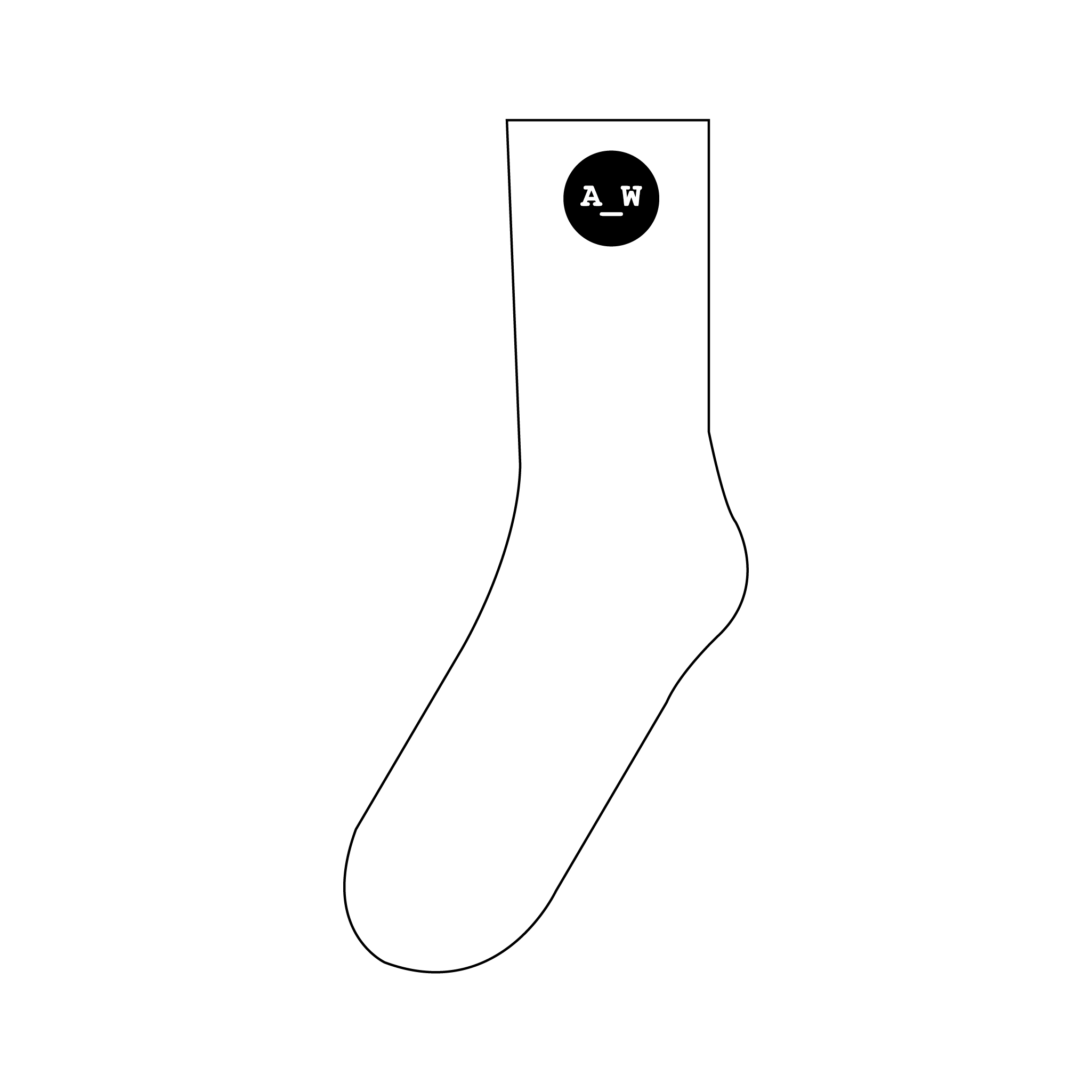 Average Watts Socks