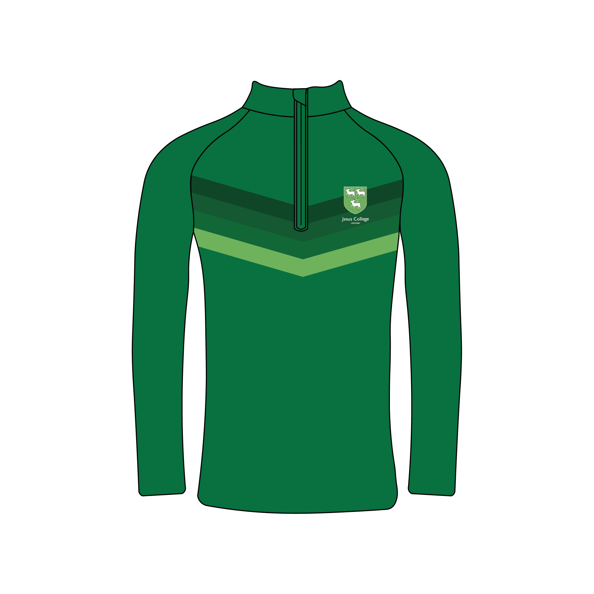Jesus College RFC Bespoke Q-Zip