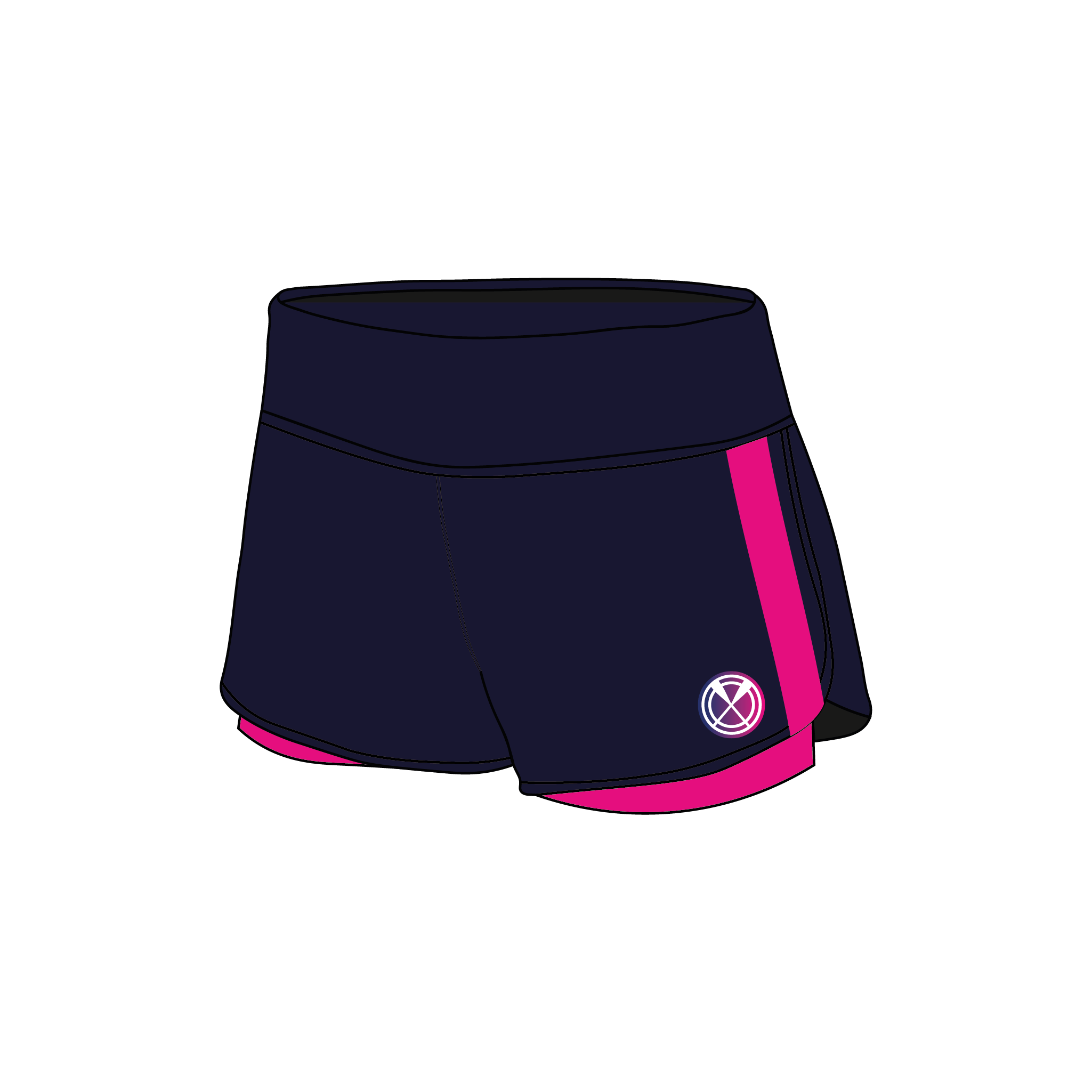 Blade Rowers Female Gym Shorts
