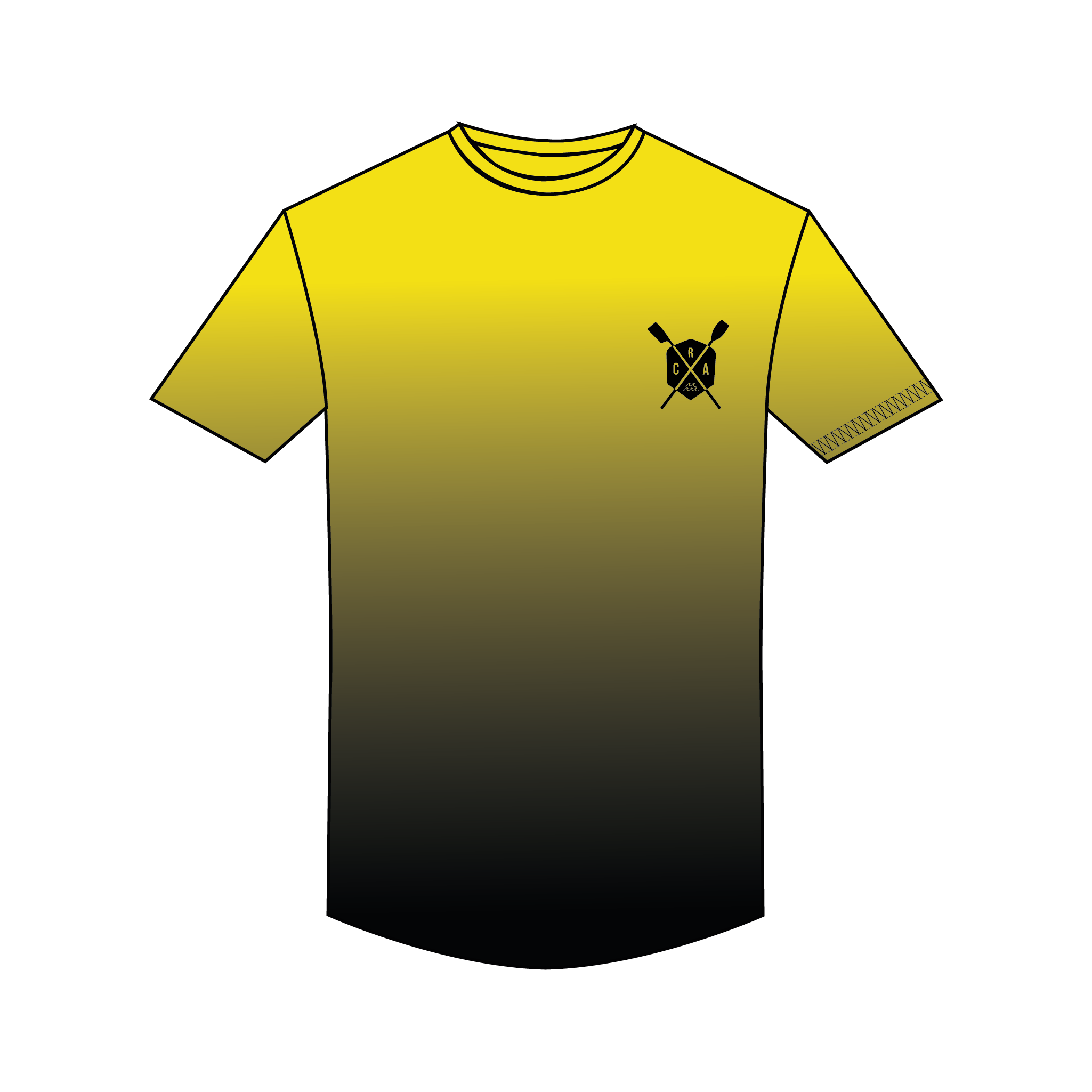Coastal Rowing Academy Bespoke Gym T-Shirt