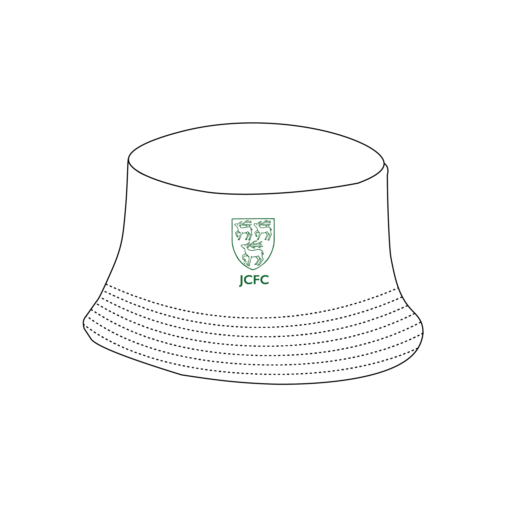 Jesus College Football Club Reversible Bucket Hat