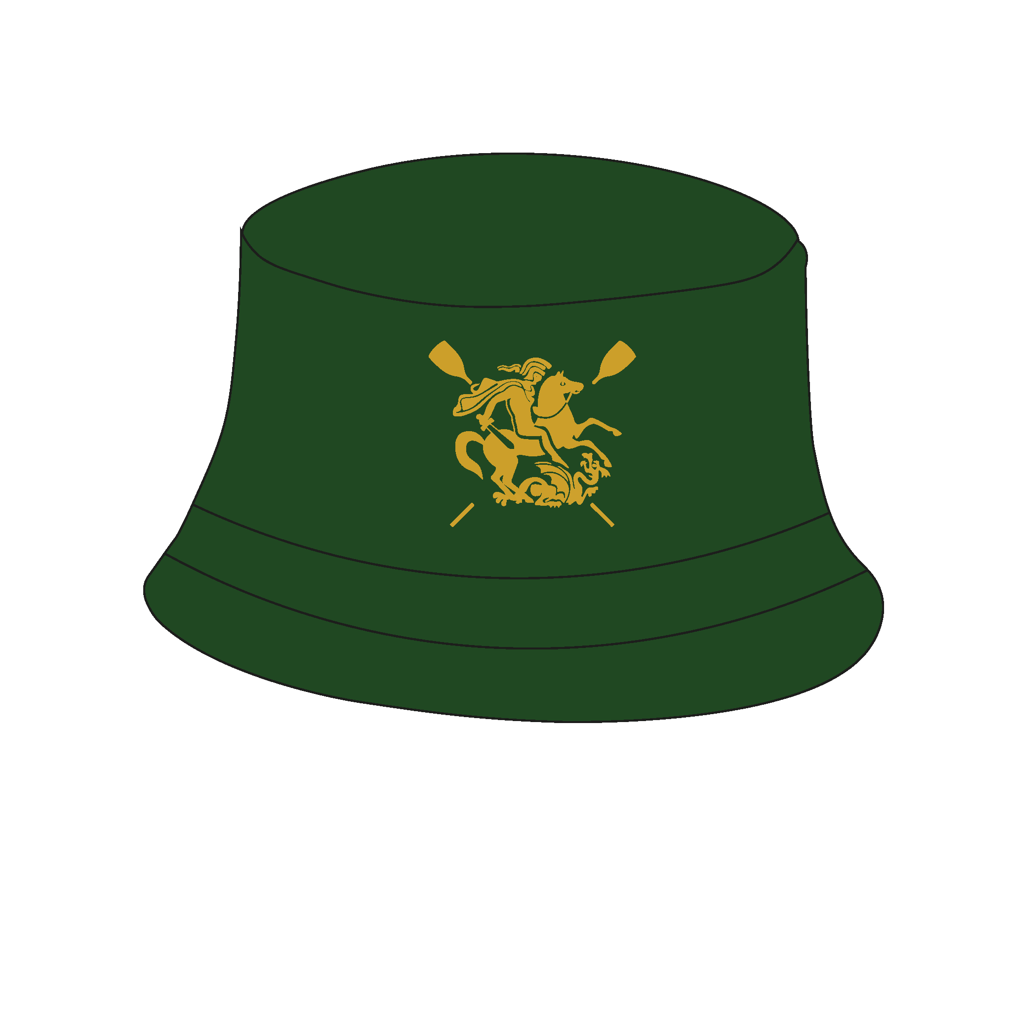 St George's Hospital Boat Club Reversible Bucket Hat