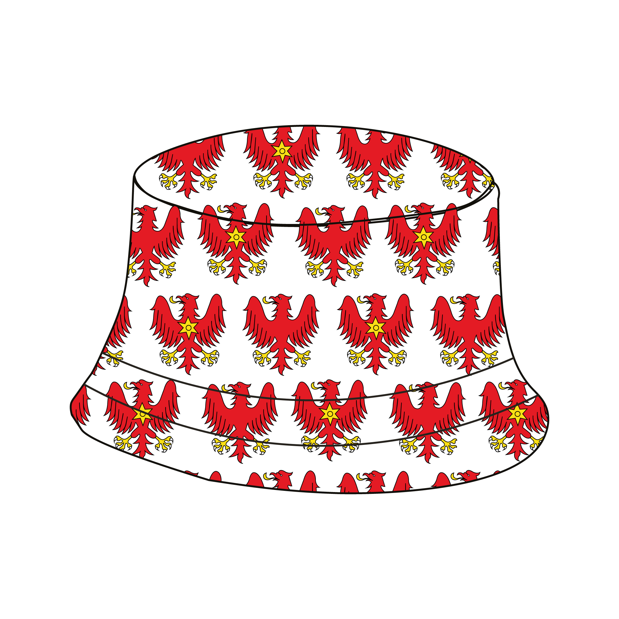 Queen's College Boat Club Reversible Bucket Hat