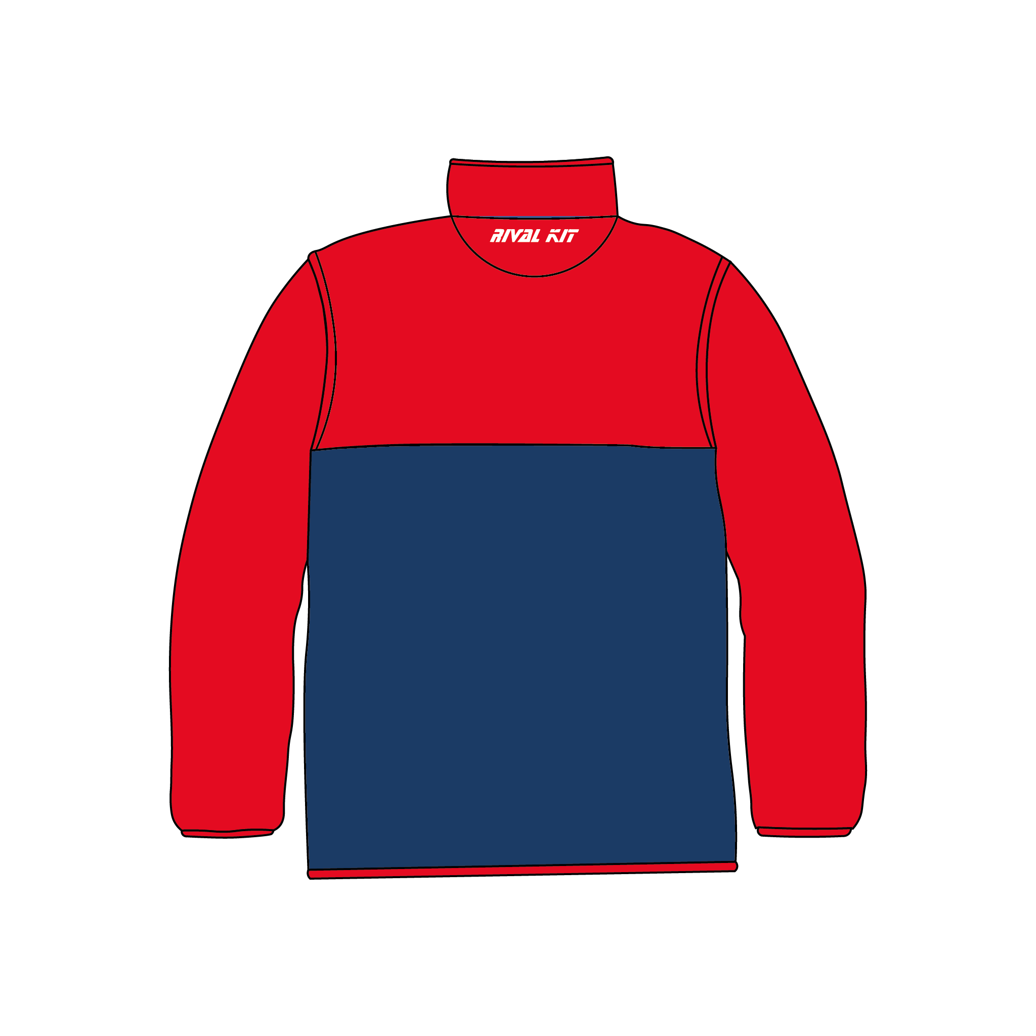 Texas Rowing Center Red Pocket Fleece
