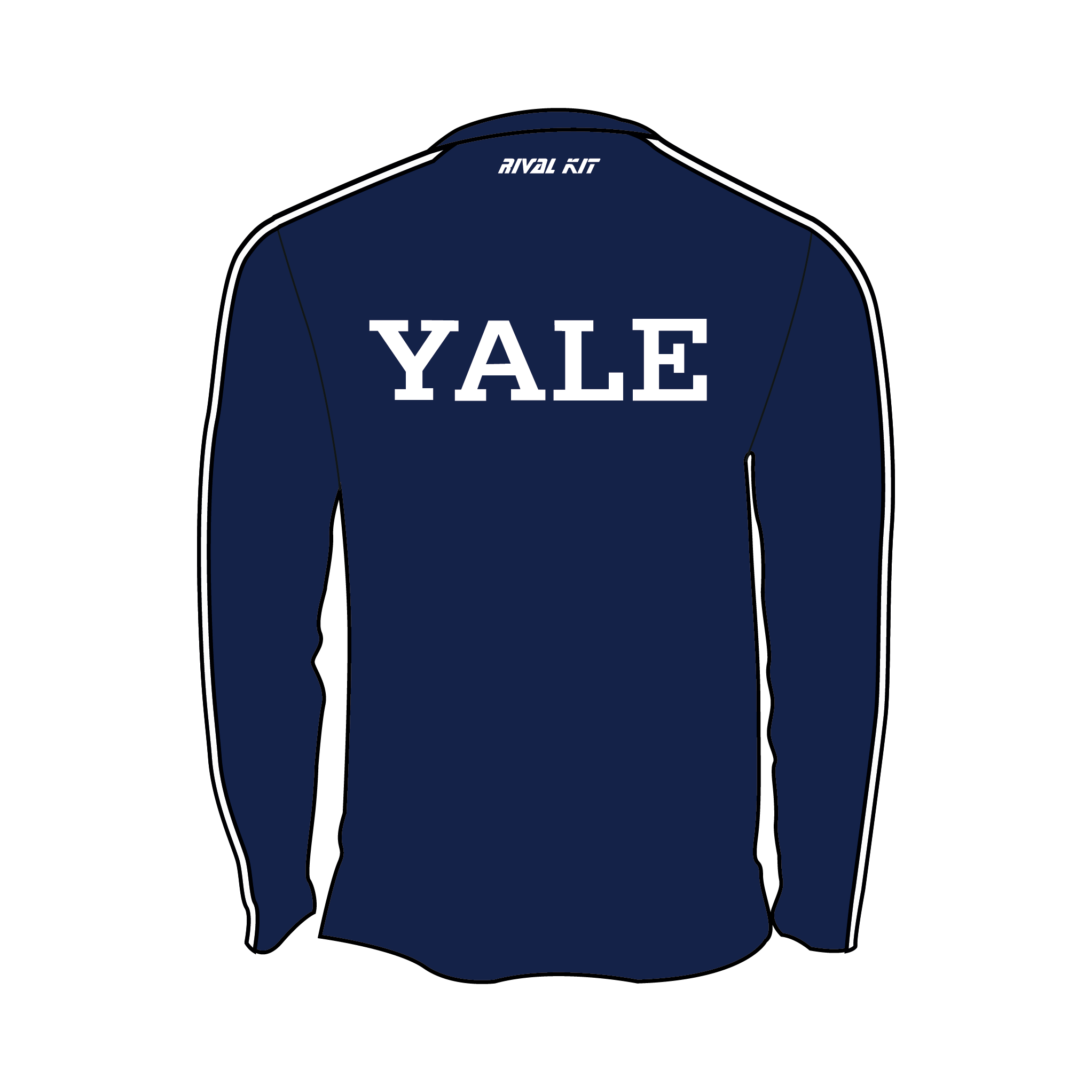 Yale Heavies Bespoke Long Sleeve Gym T-Shirt 2