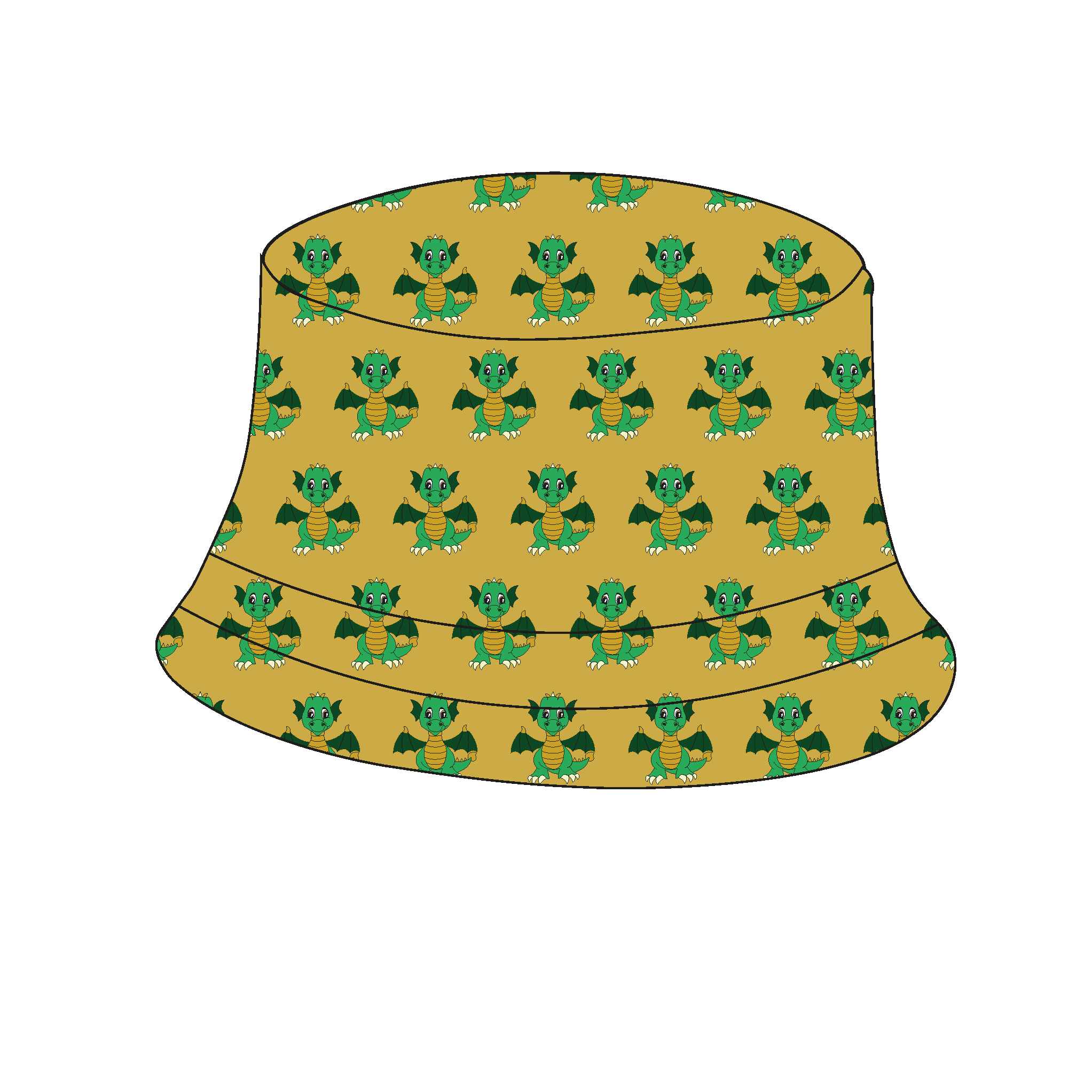 St George's Hospital Boat Club Reversible Bucket Hat