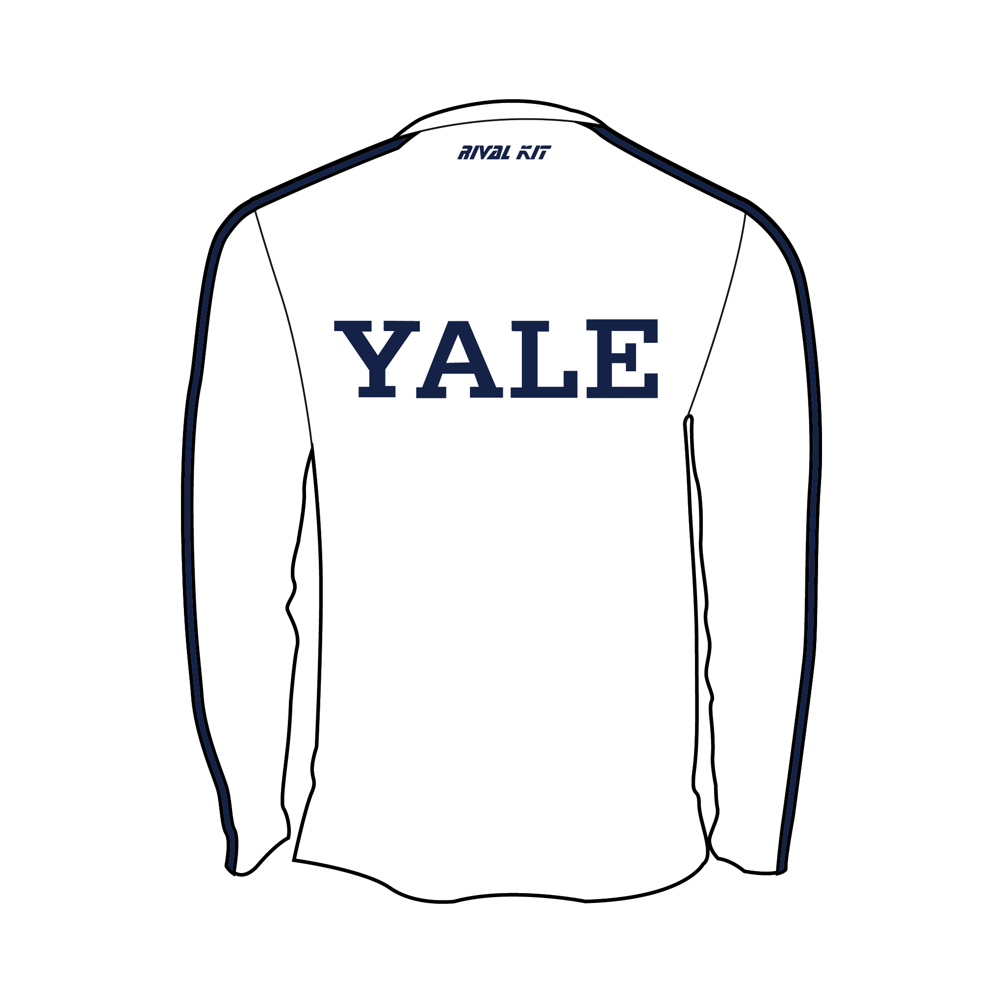 Yale Heavies Bespoke Long Sleeve Gym T-Shirt
