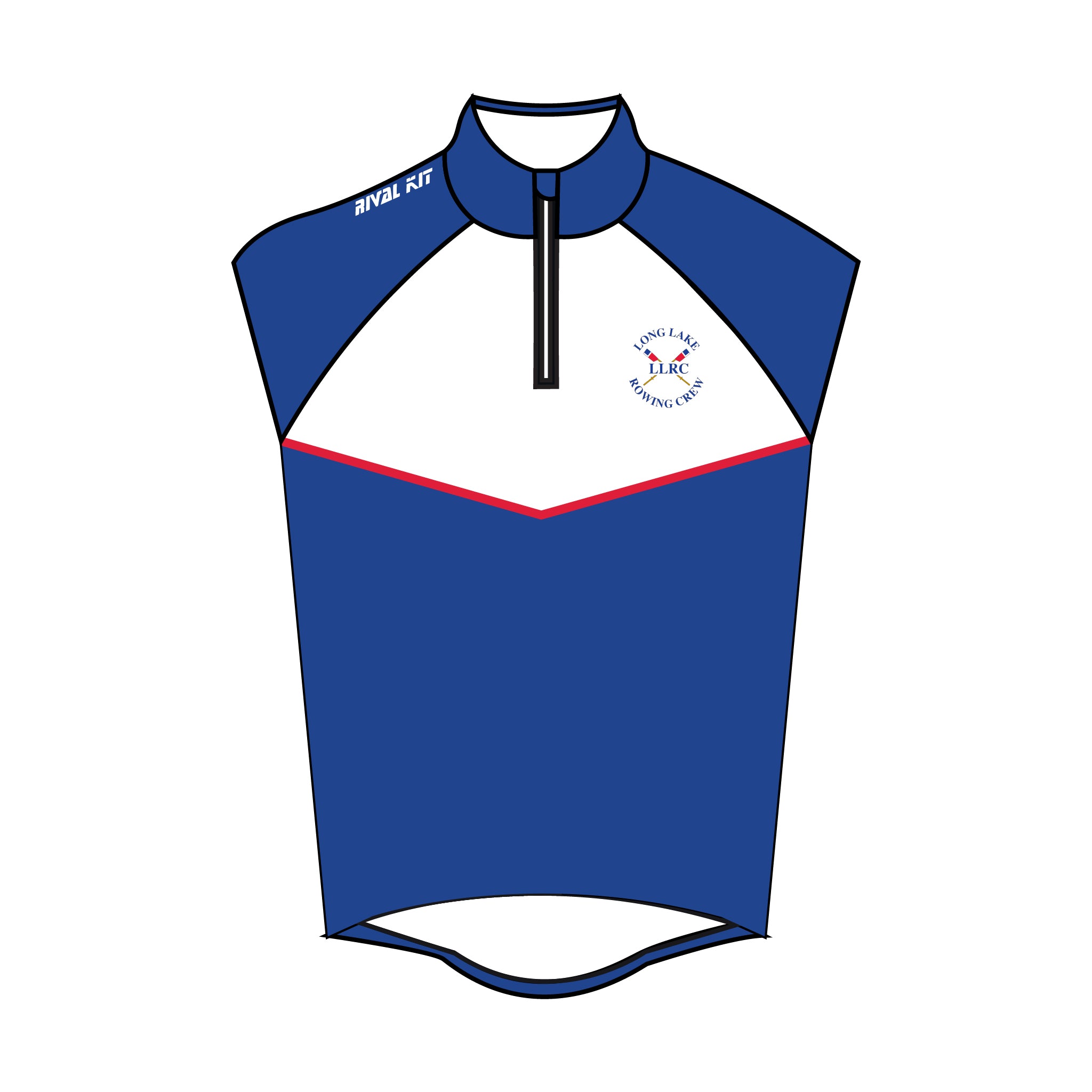Long Lake Rowing Crew Thermal Gilet