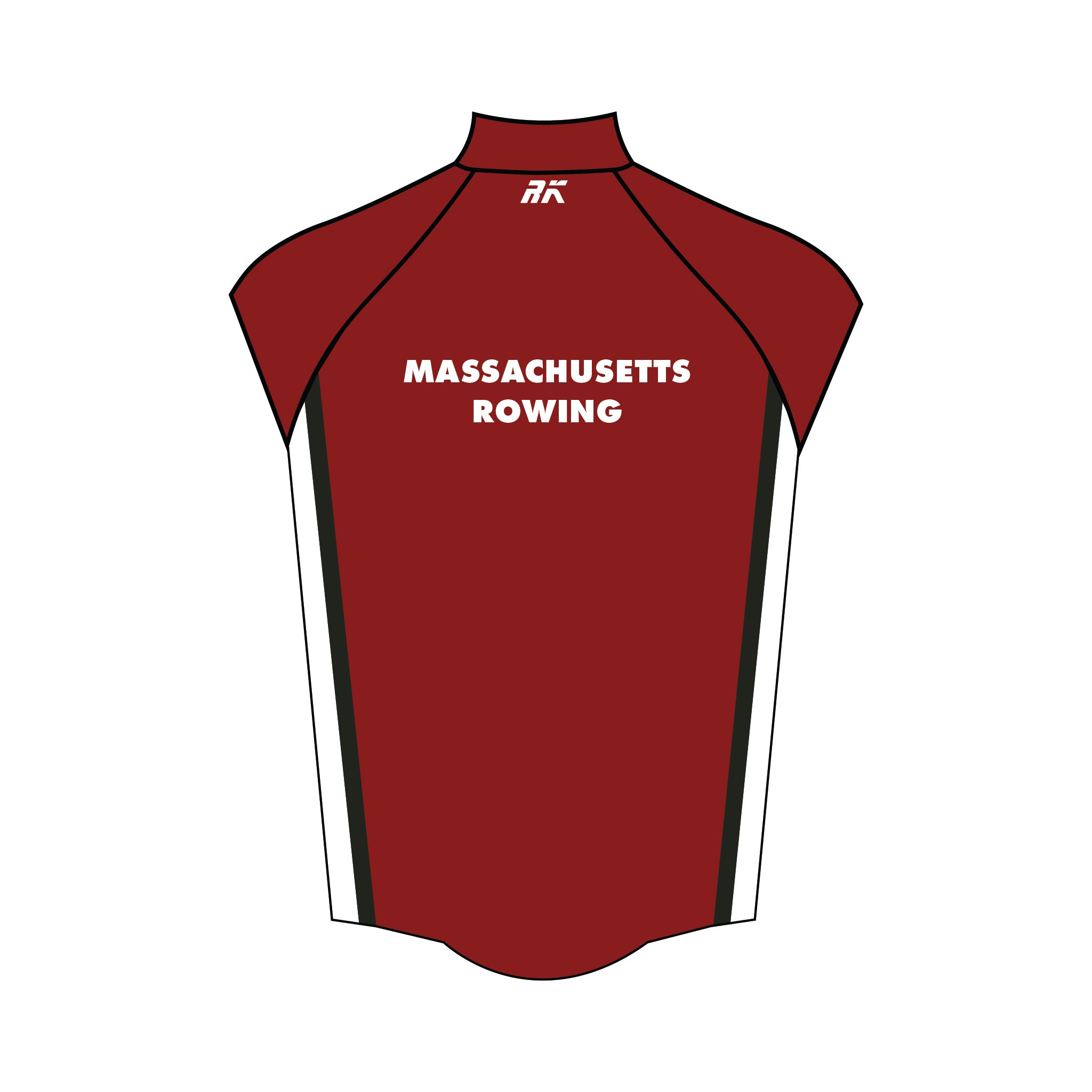 University of Massachusetts Men’s Rowing Thermal Gilet 1