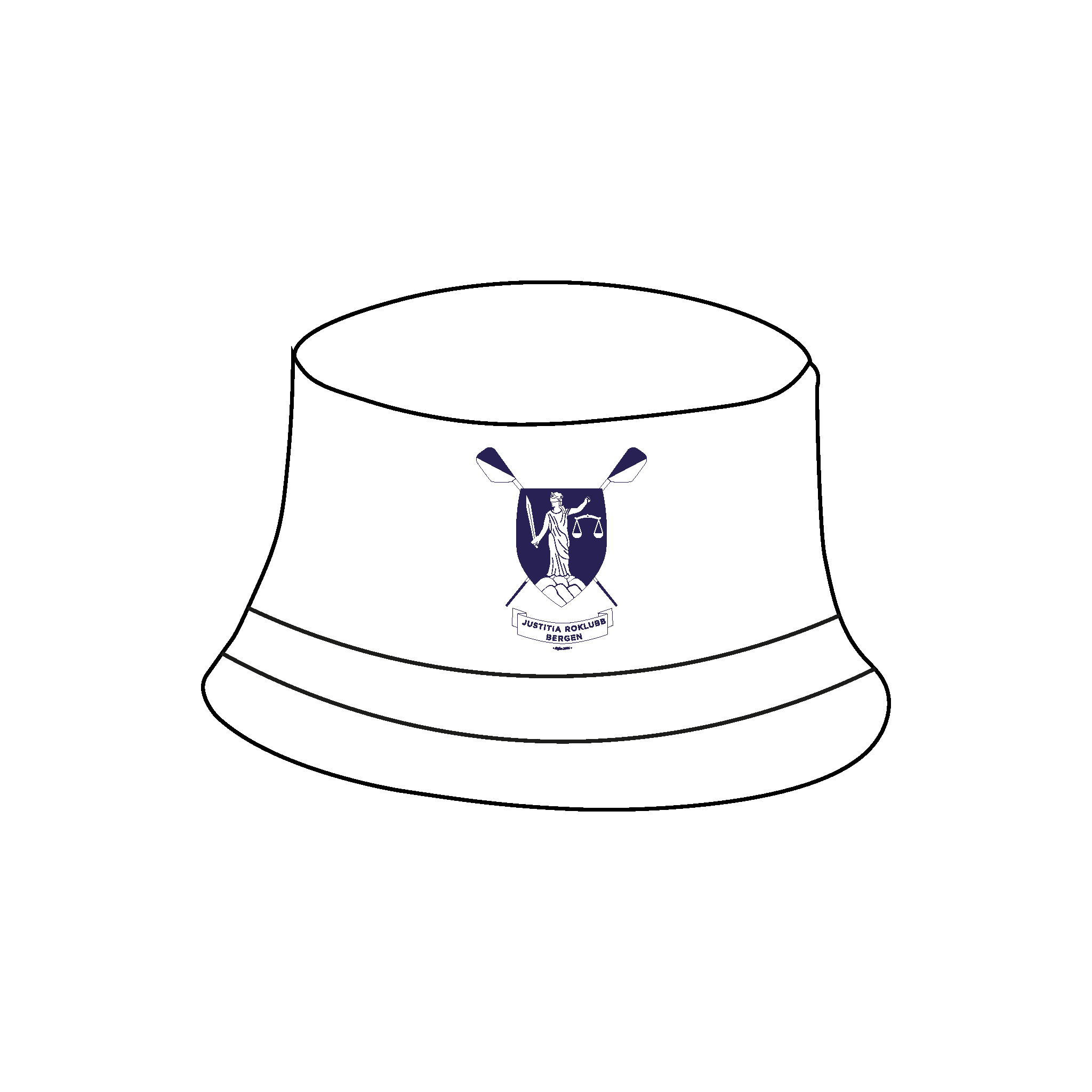 Justitia Roklubb Reversible Bucket Hat