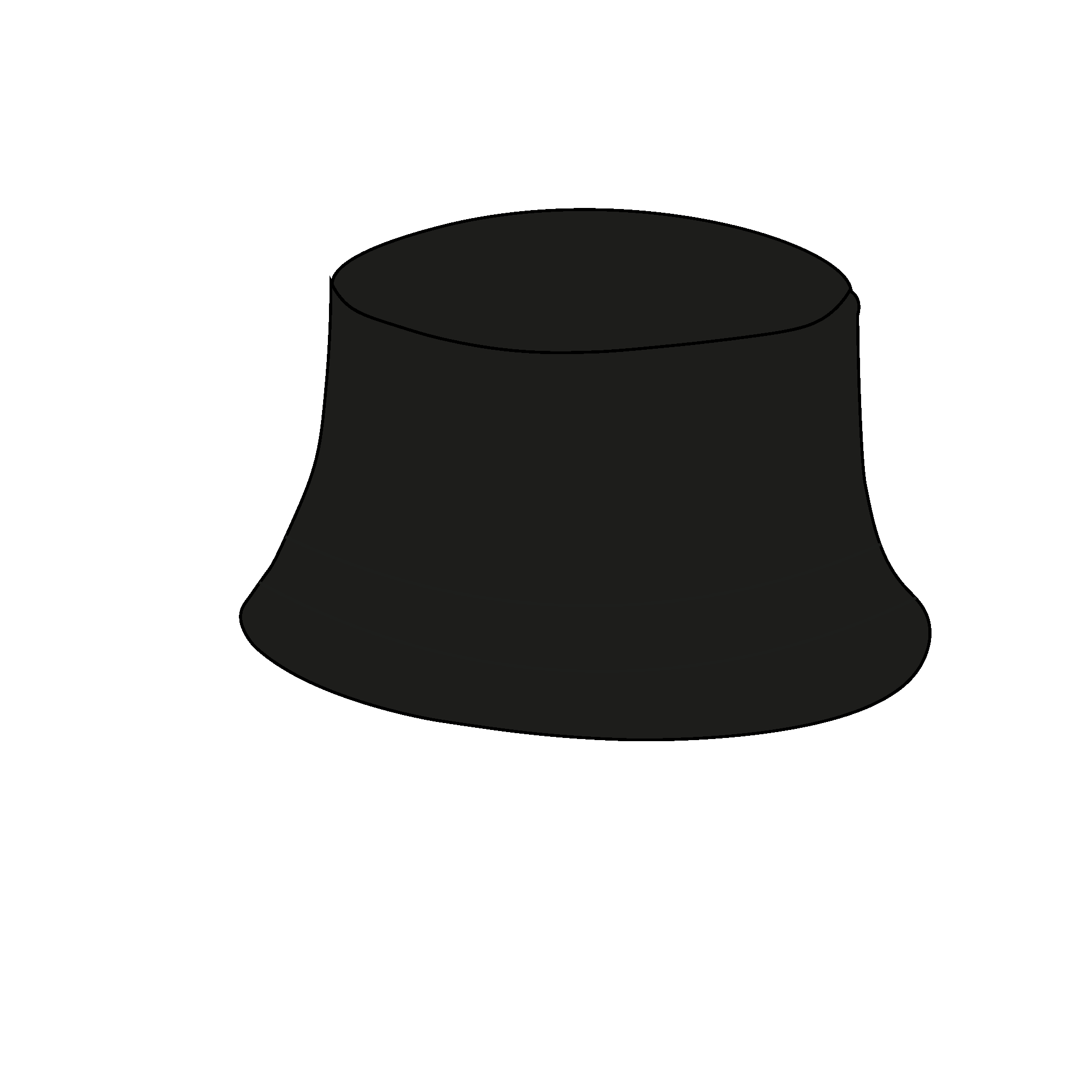 Average Watts Reversible Bucket Hat