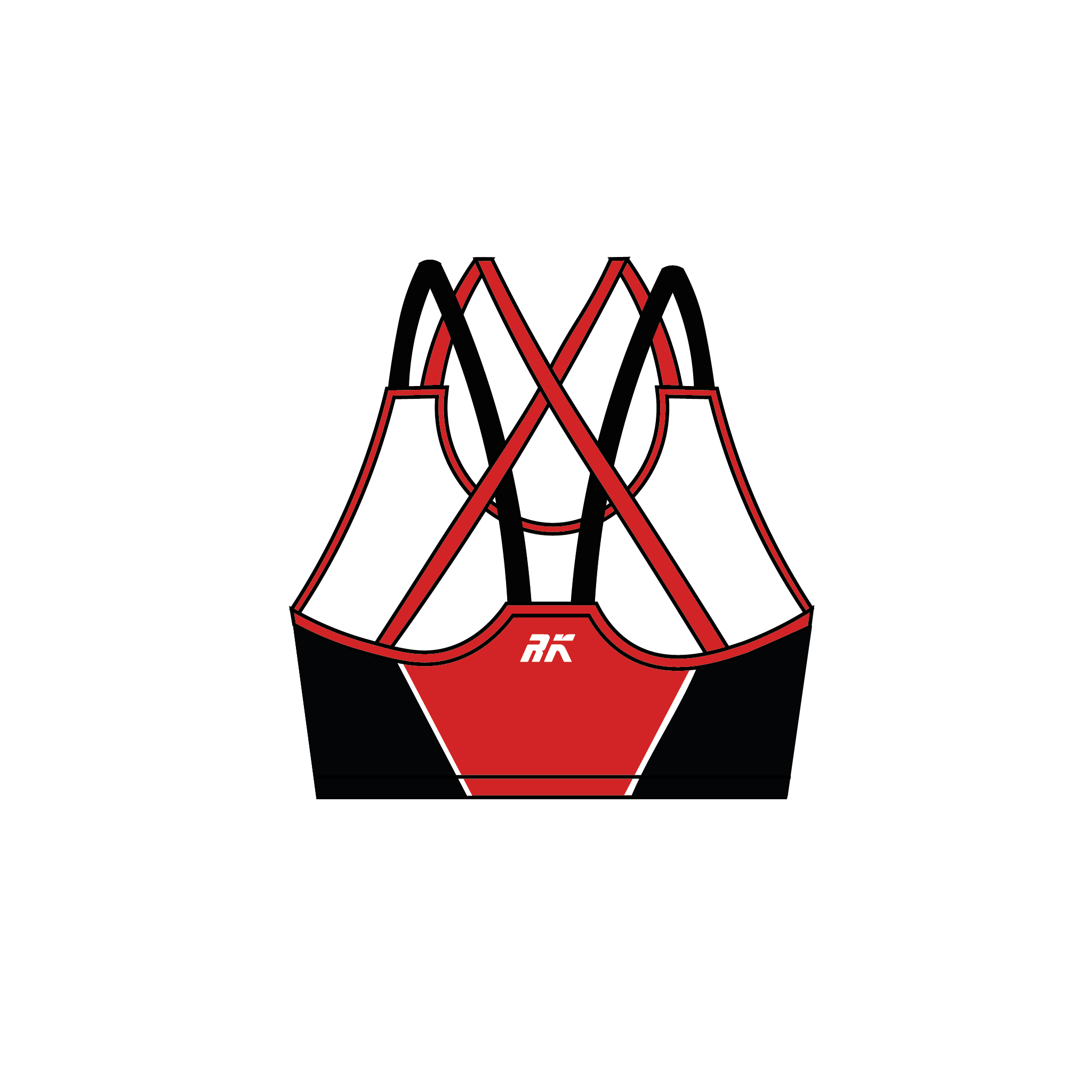 Cardiff University Rowing Club Strappy Sports Bra