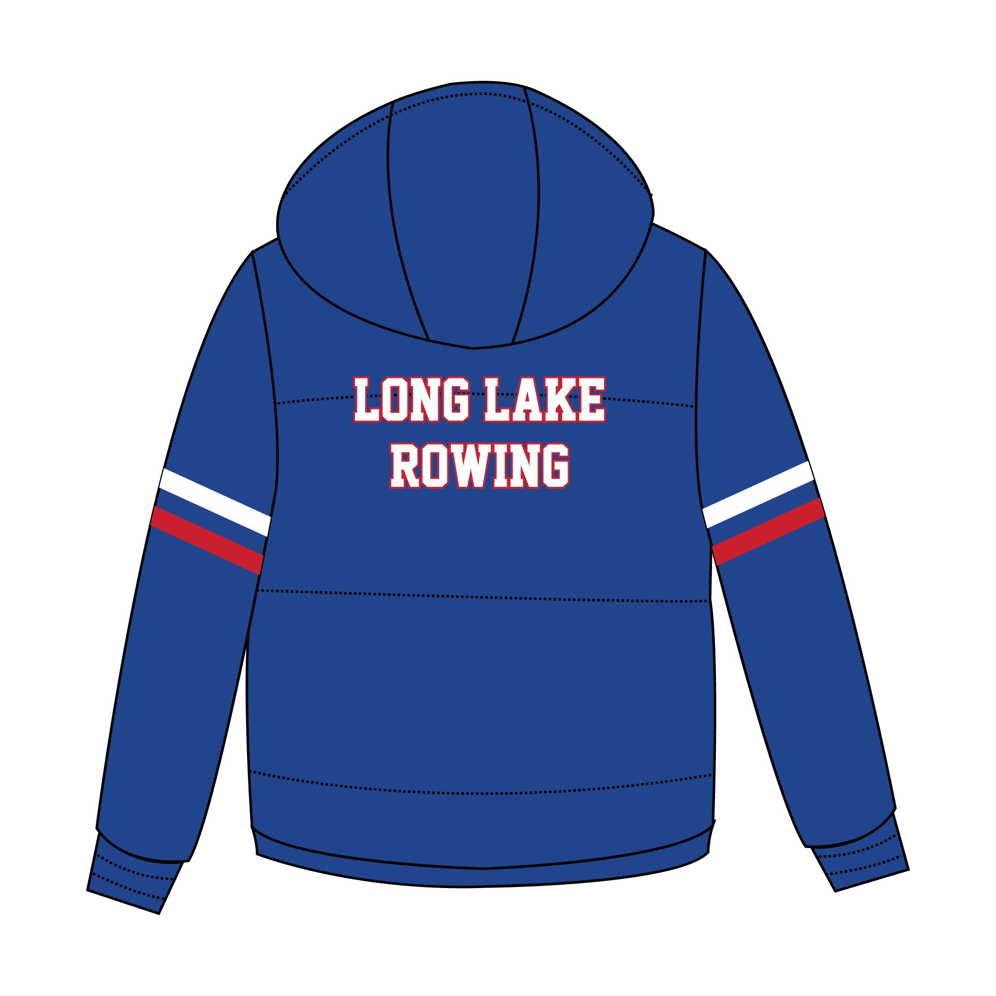 Long Lake Rowing Crew Puffa Jacket