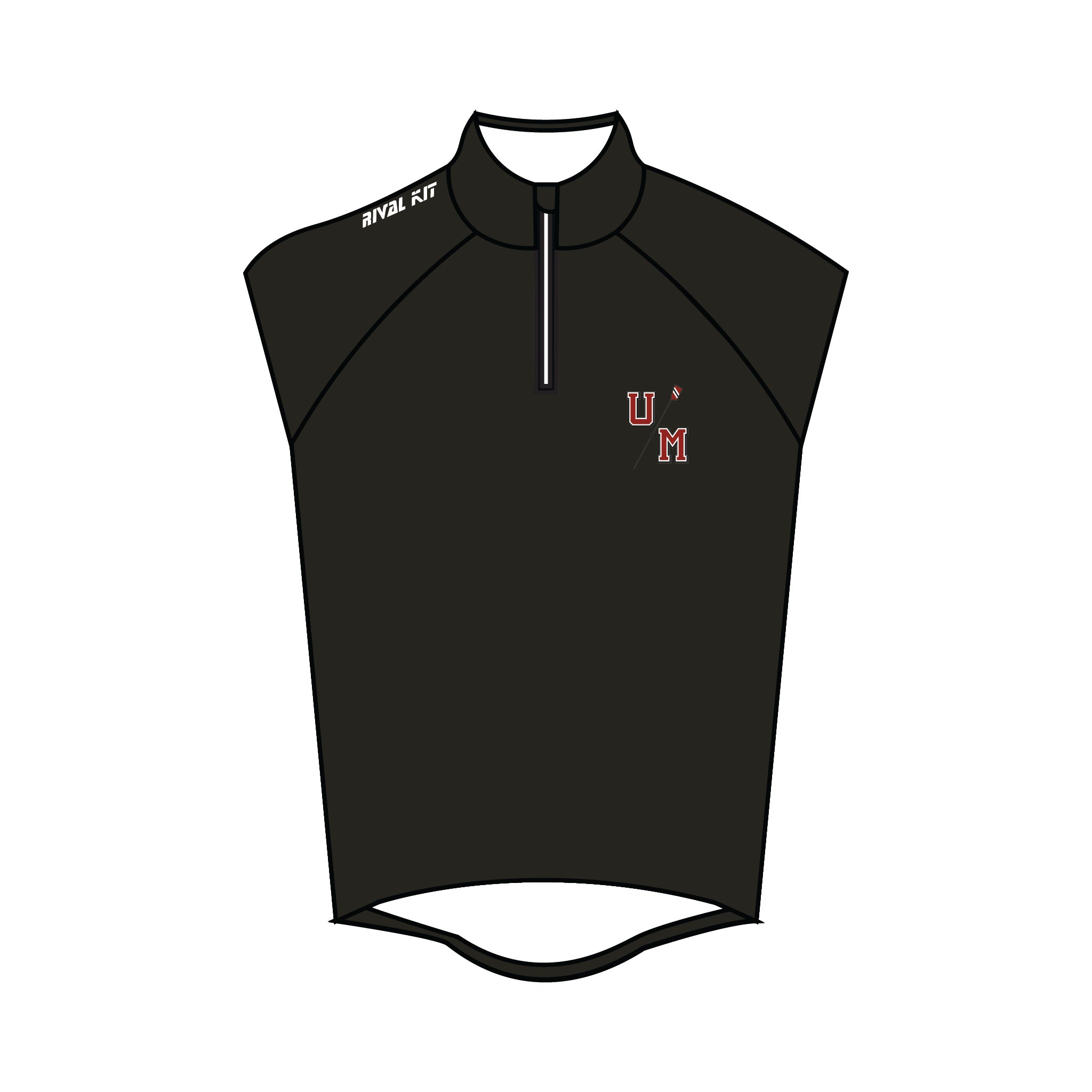 University of Massachusetts Men’s Rowing Thermal Gilet 2
