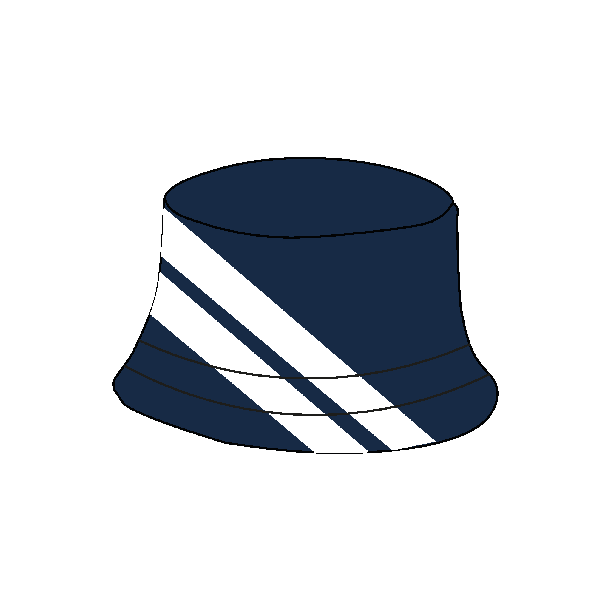 Justitia Roklubb Reversible Bucket Hat