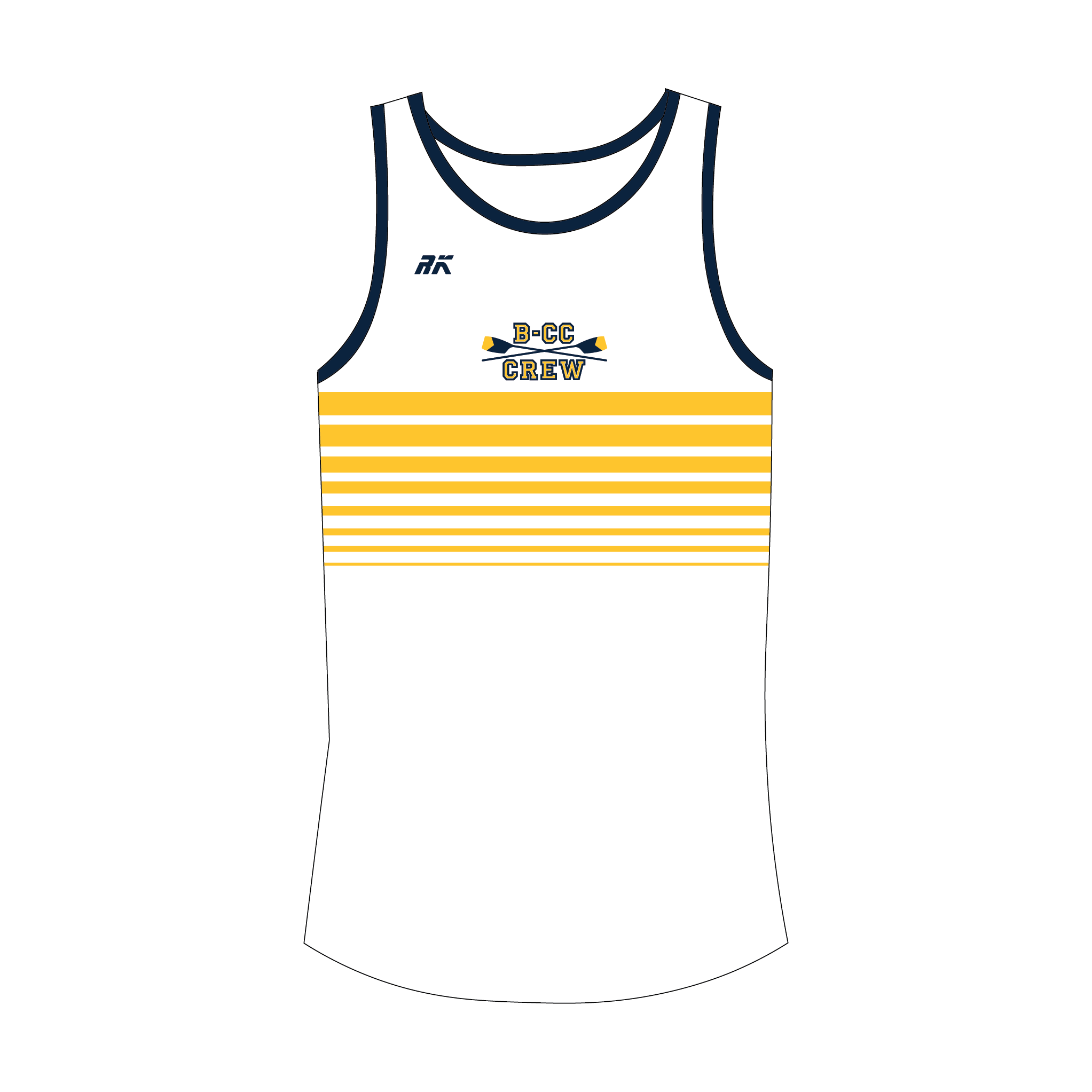 B-CC Crew Pattern Gym Vest