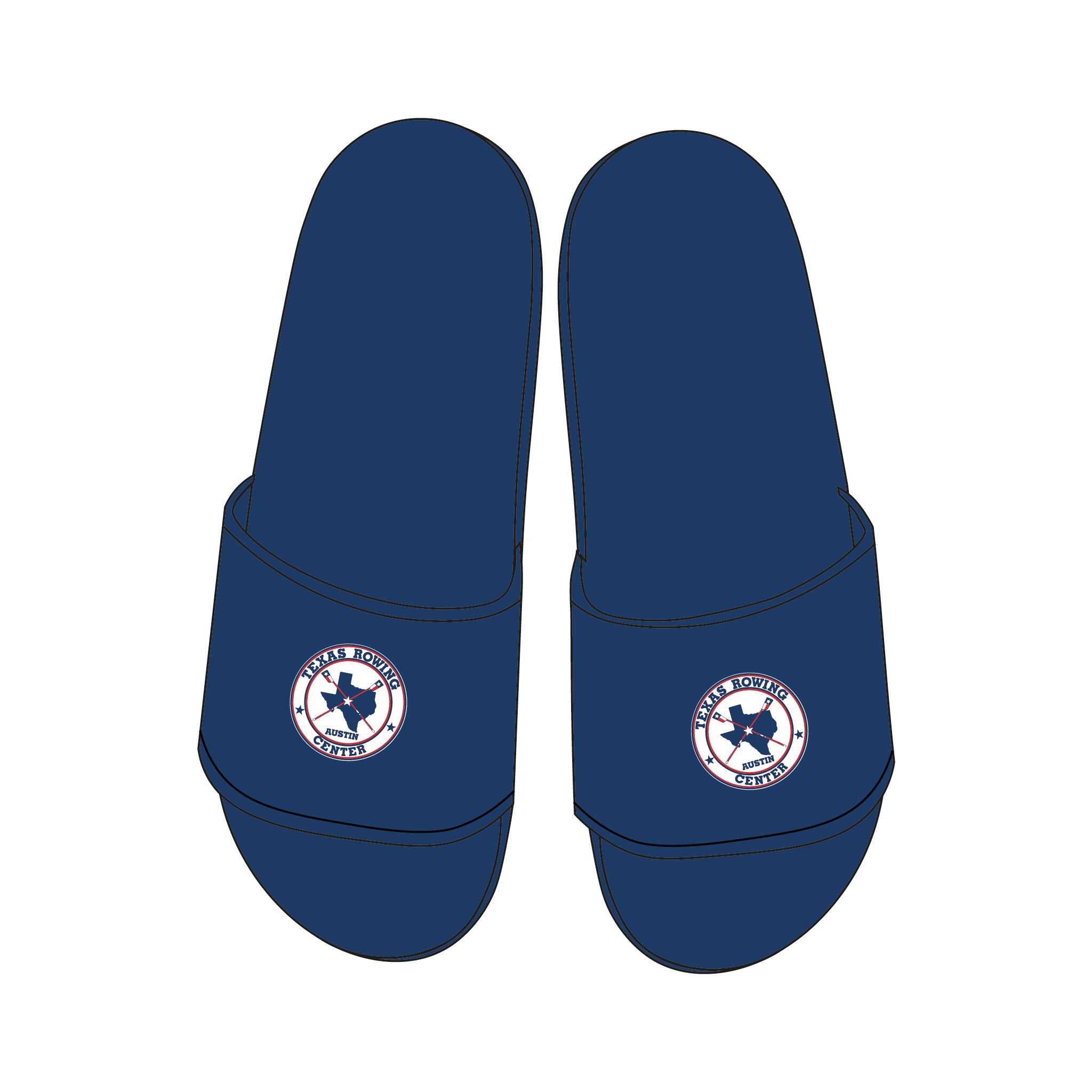 Texas Rowing Center Sliders