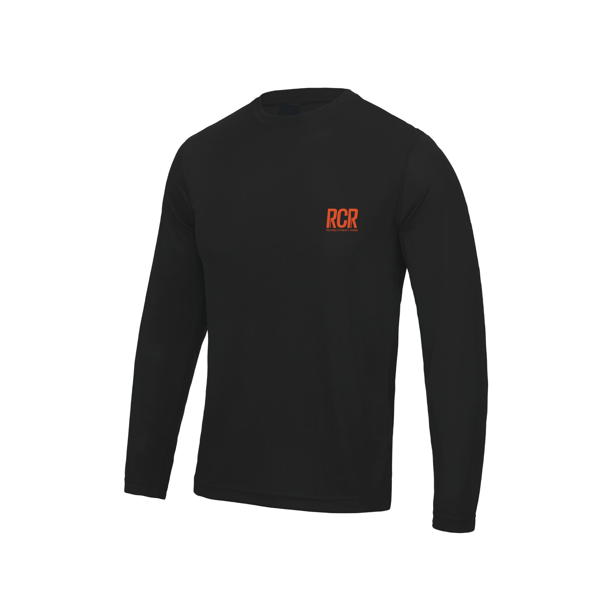Richmond Community Rowing Black Long Sleeve Gym T-Shirt