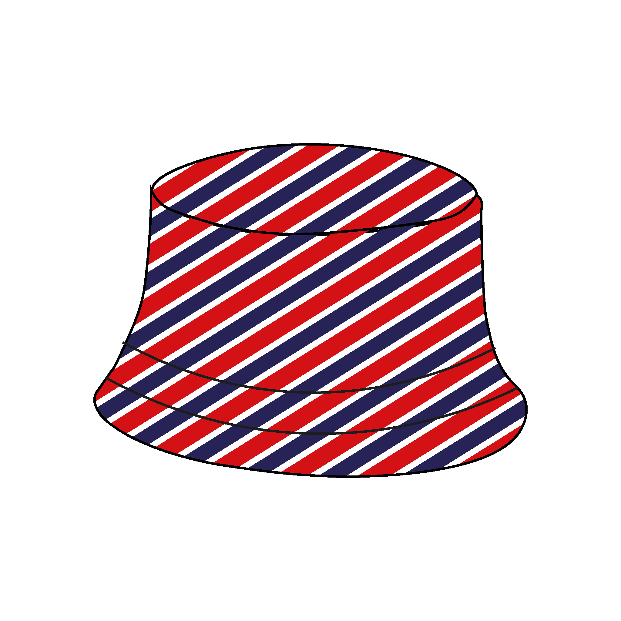 Hereford Rowing Club Reversible Bucket Hat
