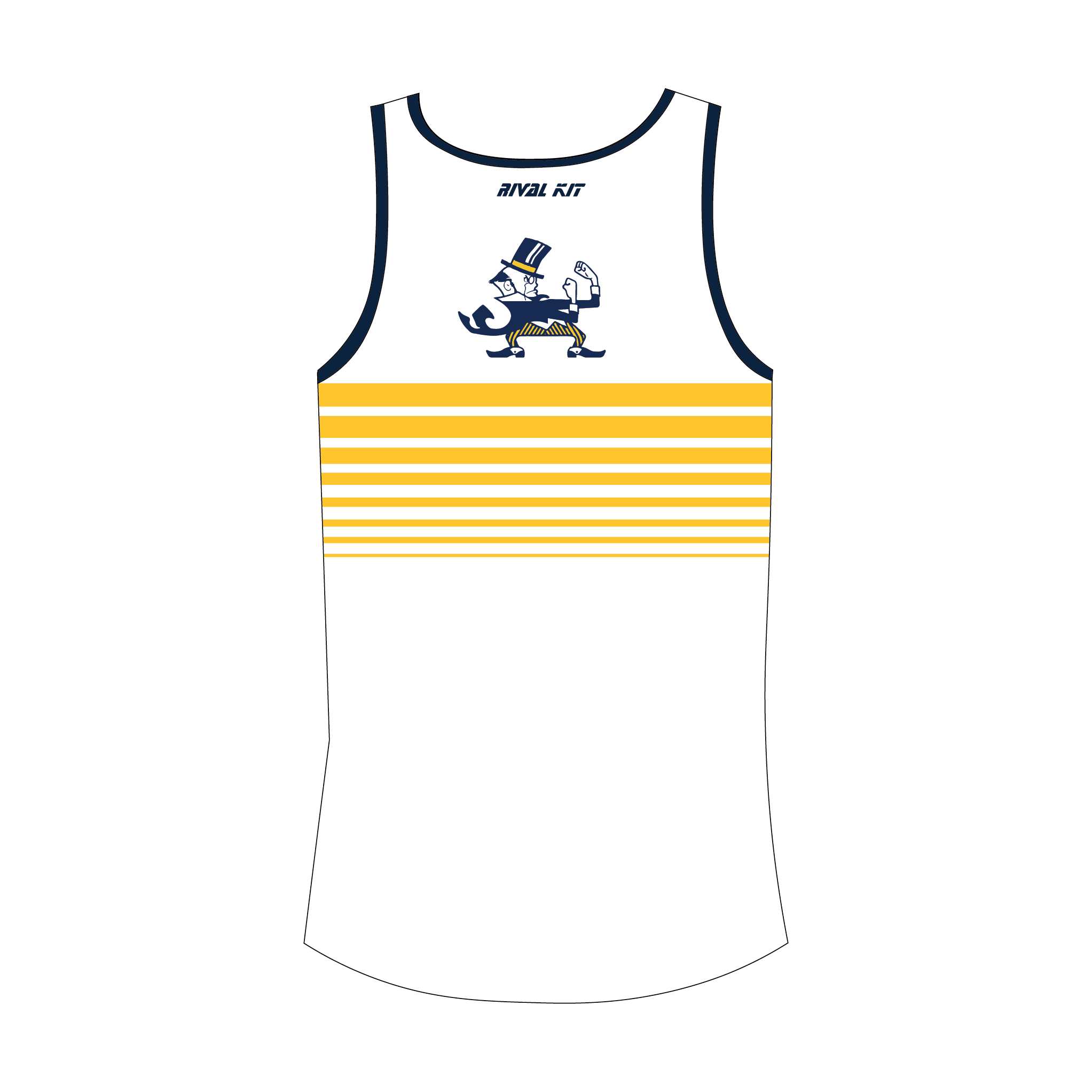 B-CC Crew Pattern Gym Vest