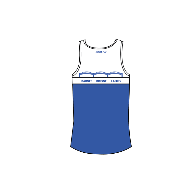 Barnes Bridge Ladies RC White Gym Vest