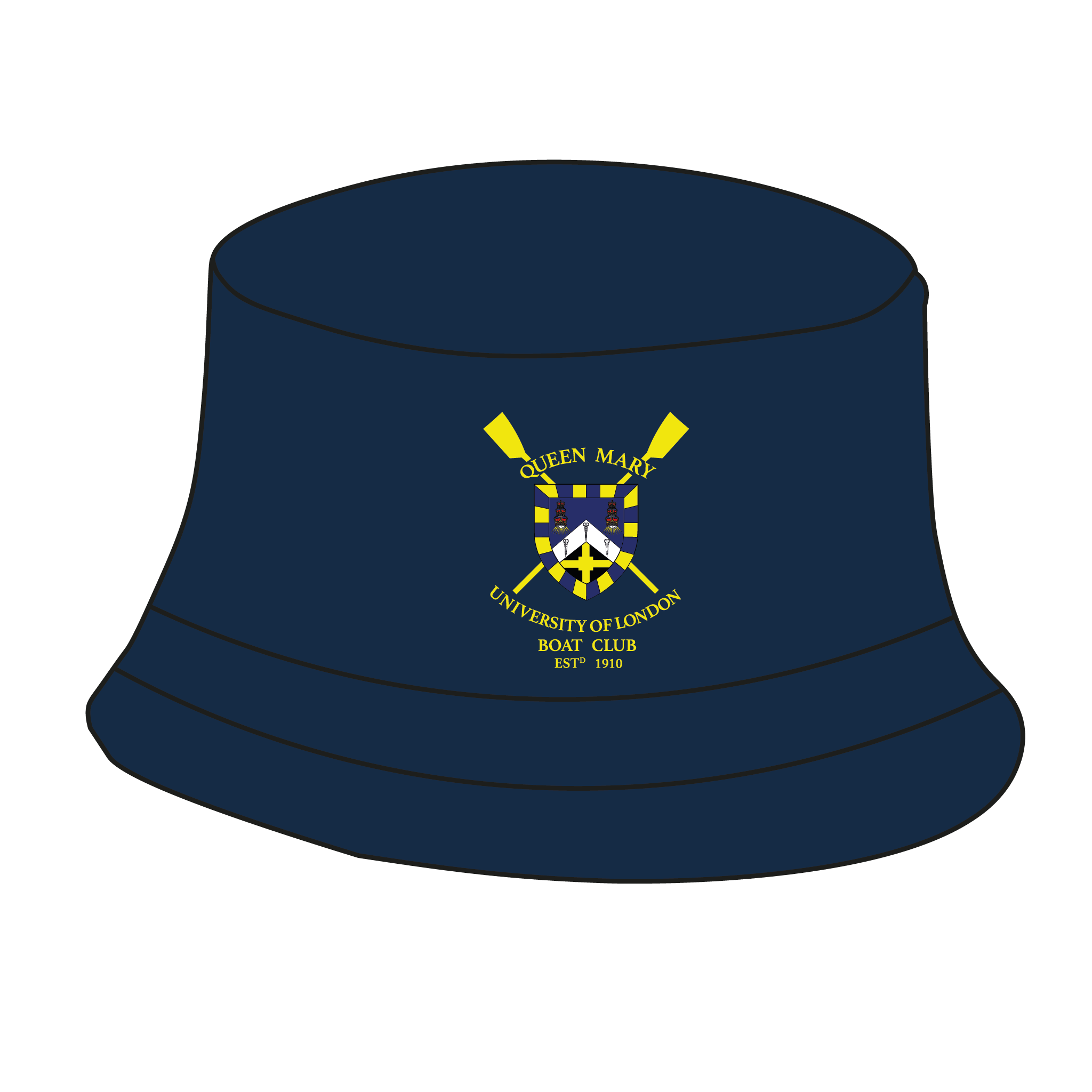 Queen Mary University of London Alumni BC Reversible Bucket Hat