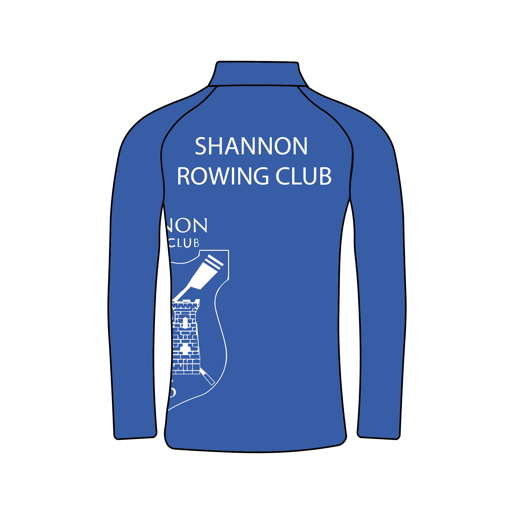 Shannon Rowing Club Bespoke Q-Zip