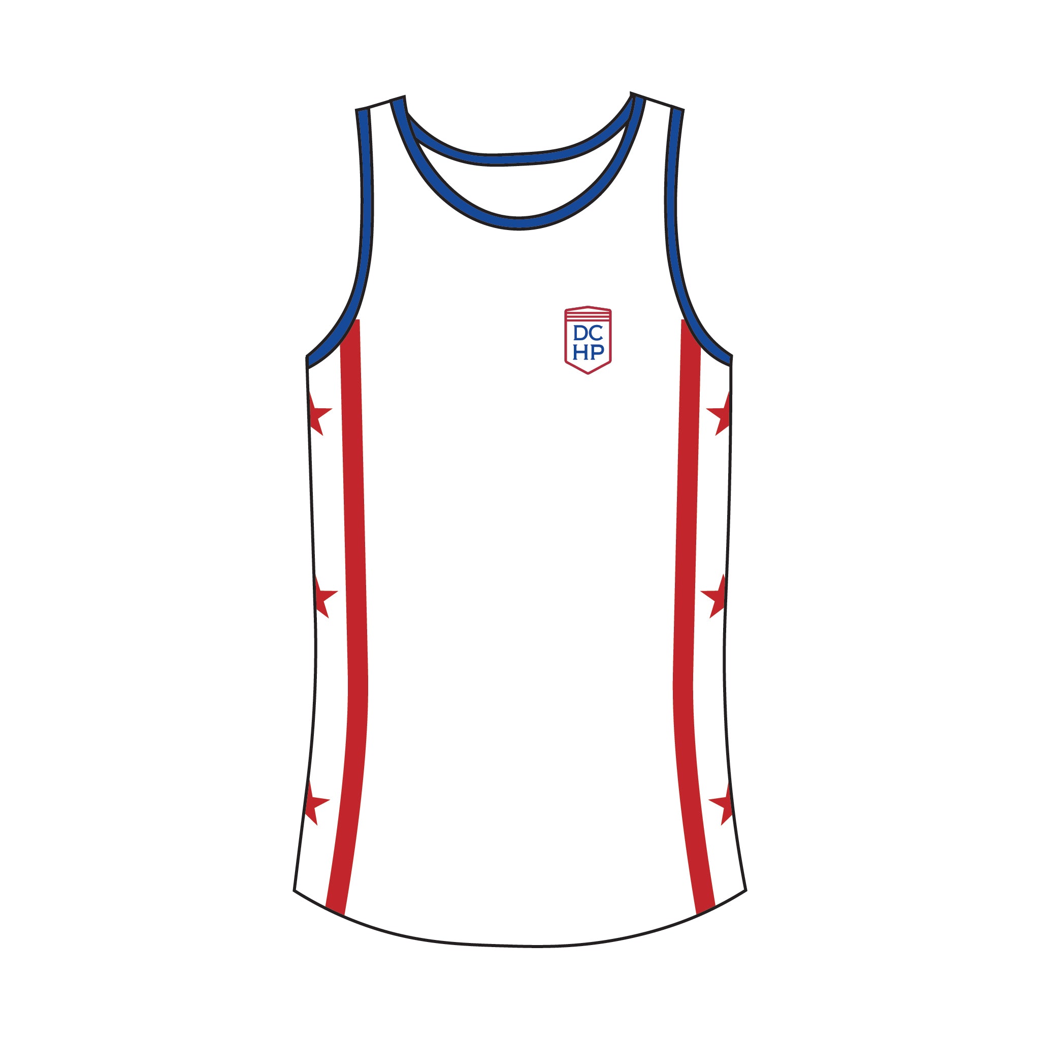 DC High Performance Rowing Gym Vest 2