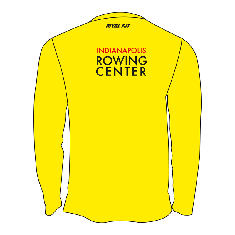 Indianapolis Rowing Center Hi-Vis Long Sleeve Gym T-shirt