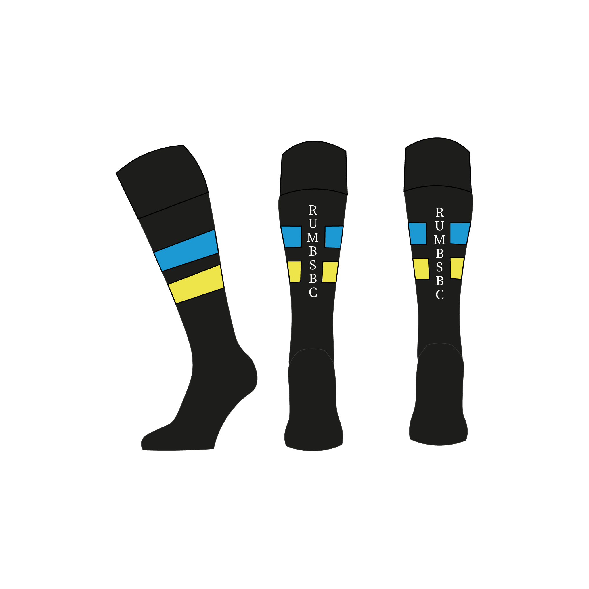RUMSBC Black Socks