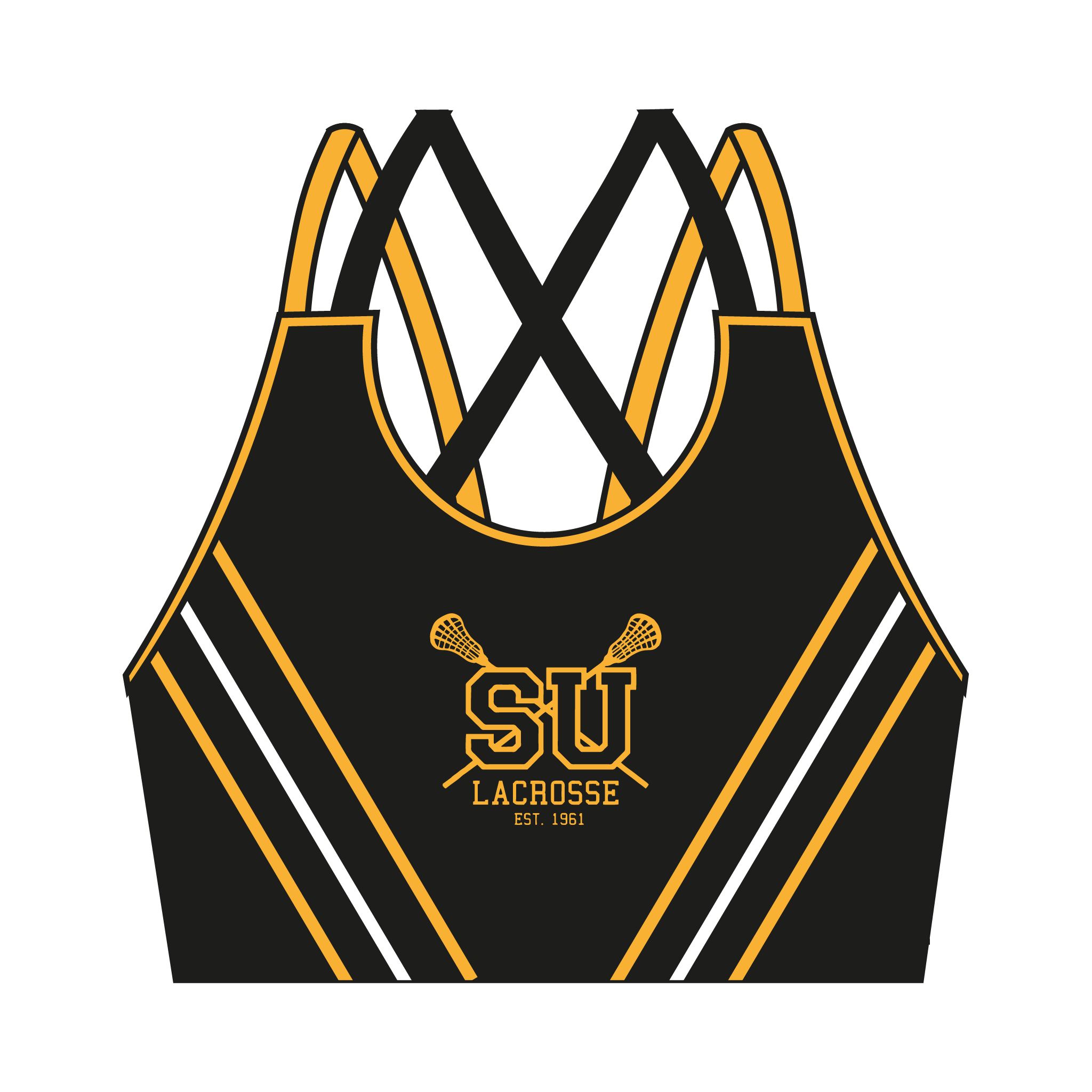 Sheffield University Lacrosse Club Strappy Sports Bra