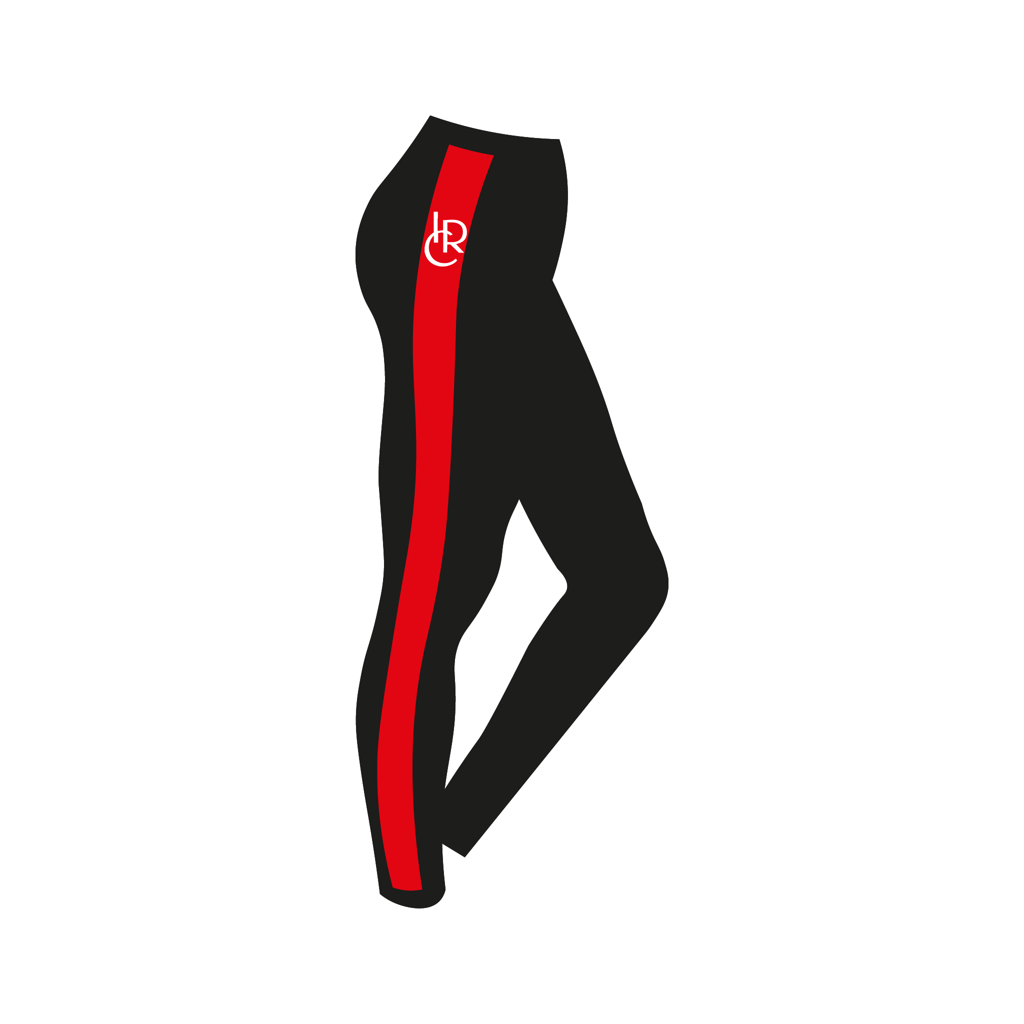 Indianapolis Rowing Center Red Stripe Leggings