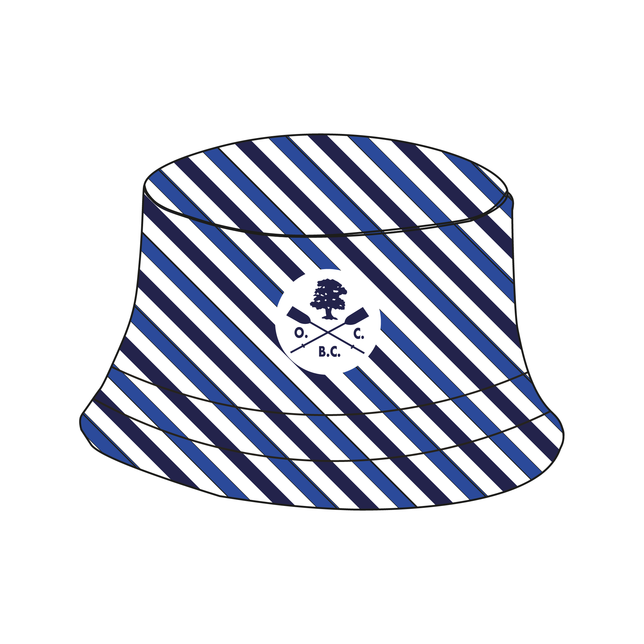 Old Canfordian Boat Club Reversible Bucket Hat