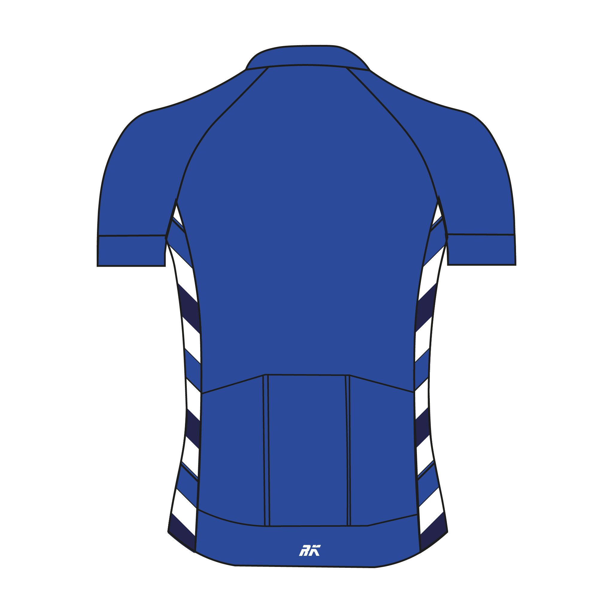 Old Canfordian Boat Club Blue Cycling jersey