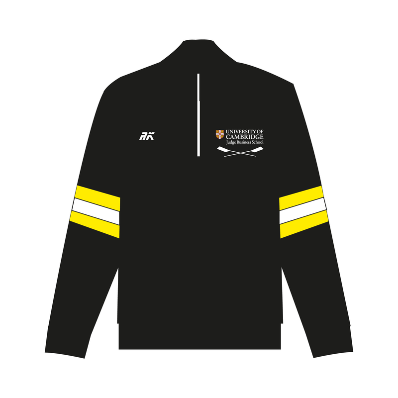 Judge Business School Boat Club Black, White and Yellow Q-Zip