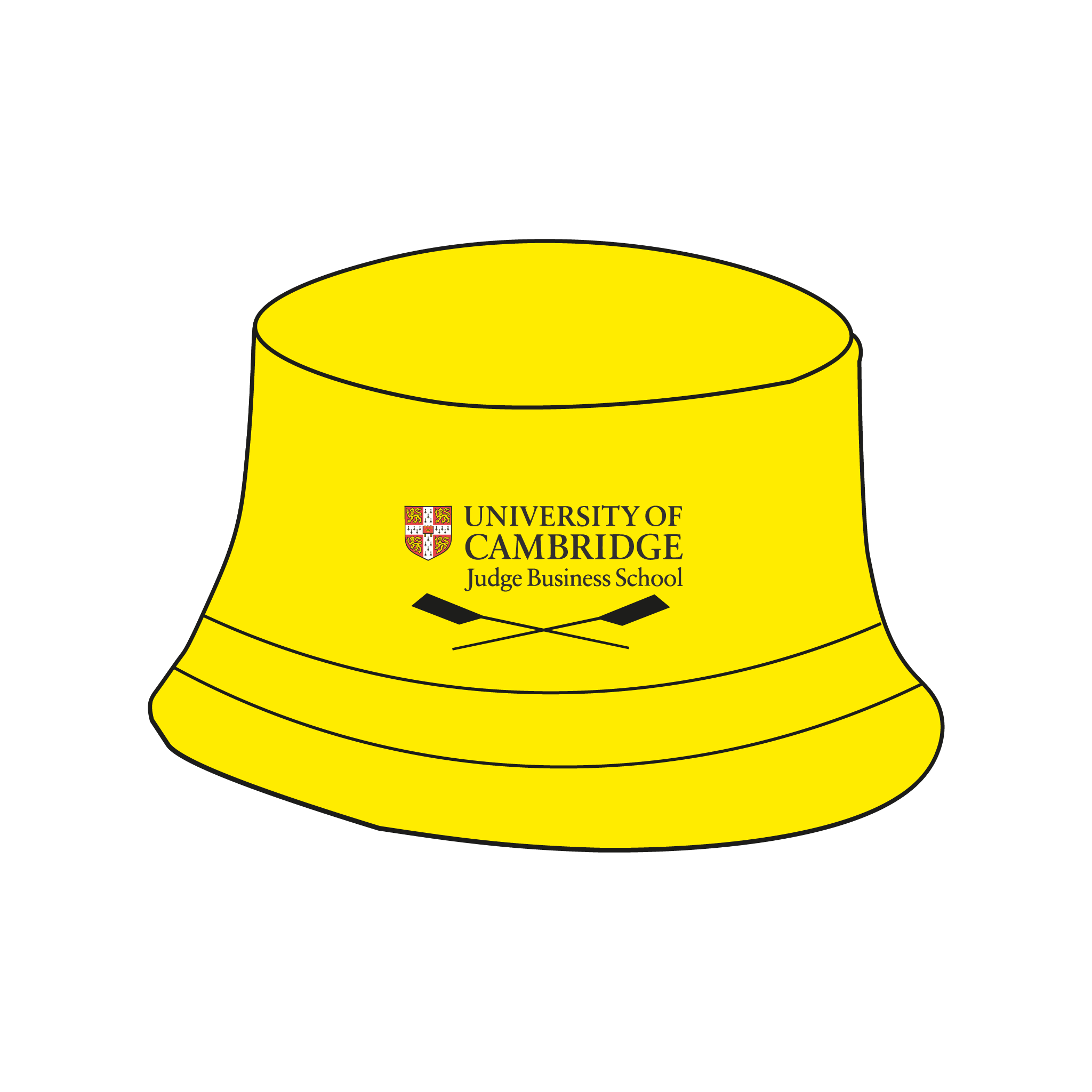 Judge Business School Boat Club Reversible Bucket Hat