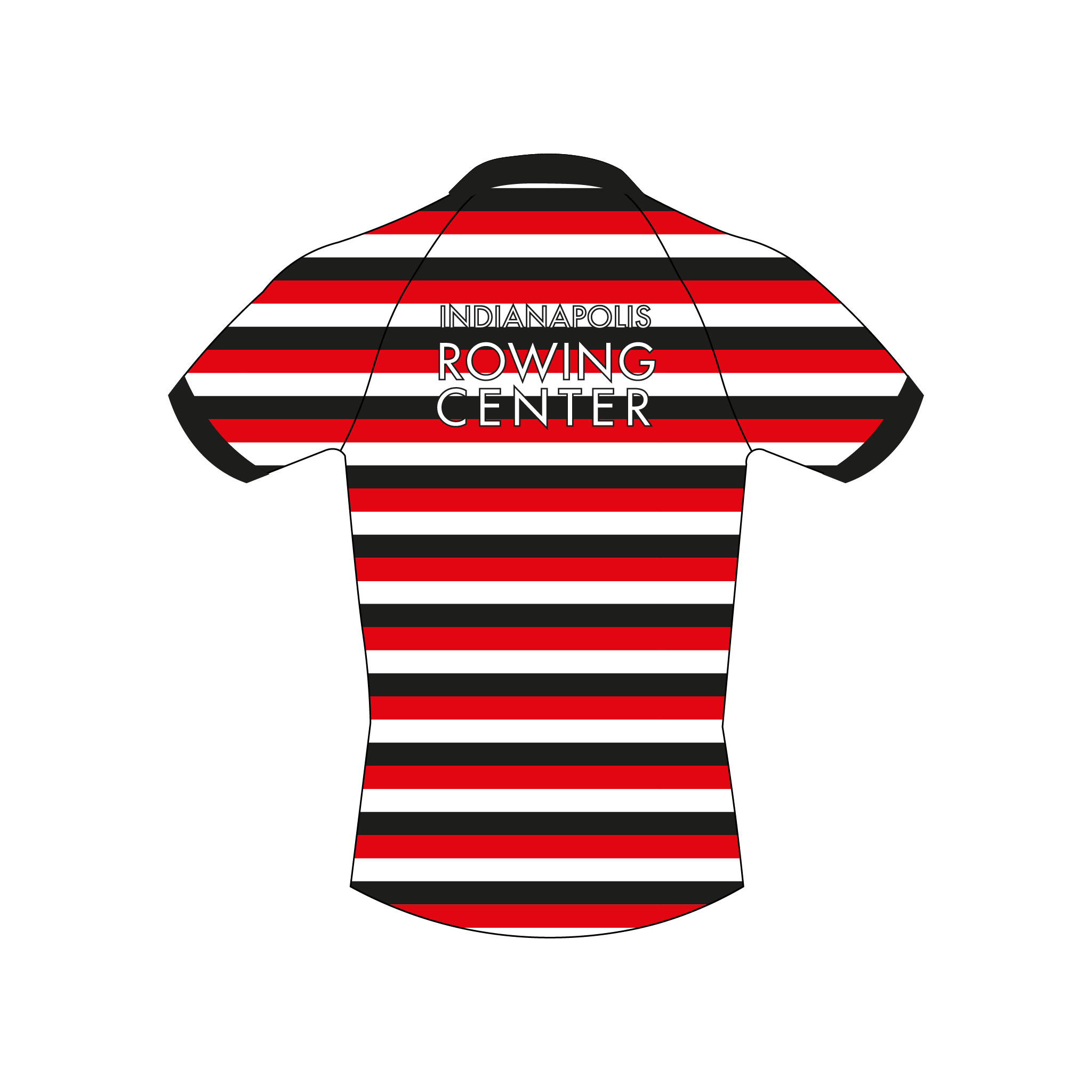 Indianapolis Rowing Center Stripe Zephyr