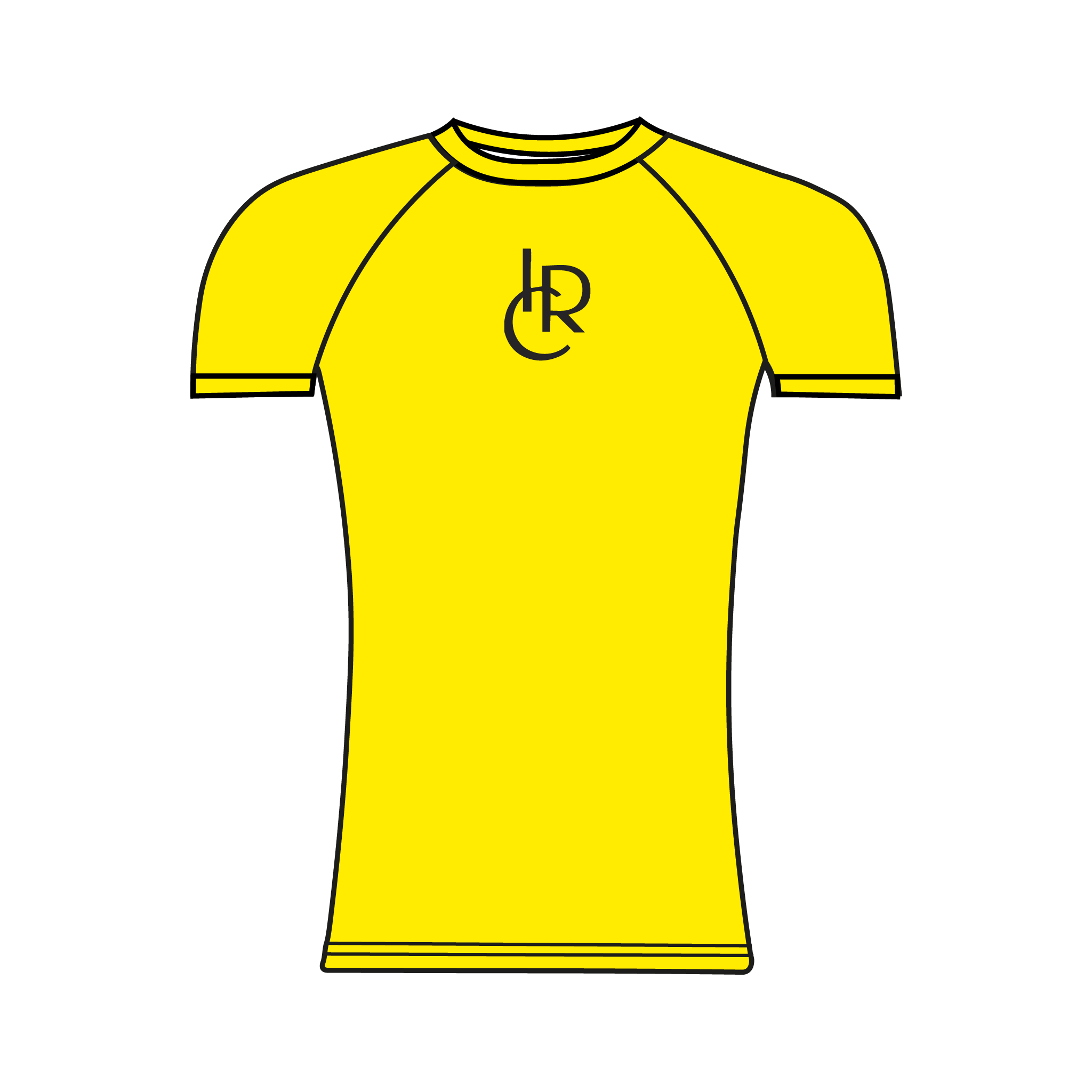 Indianapolis Rowing Center Hi-Vis Short Sleeve Base Layer
